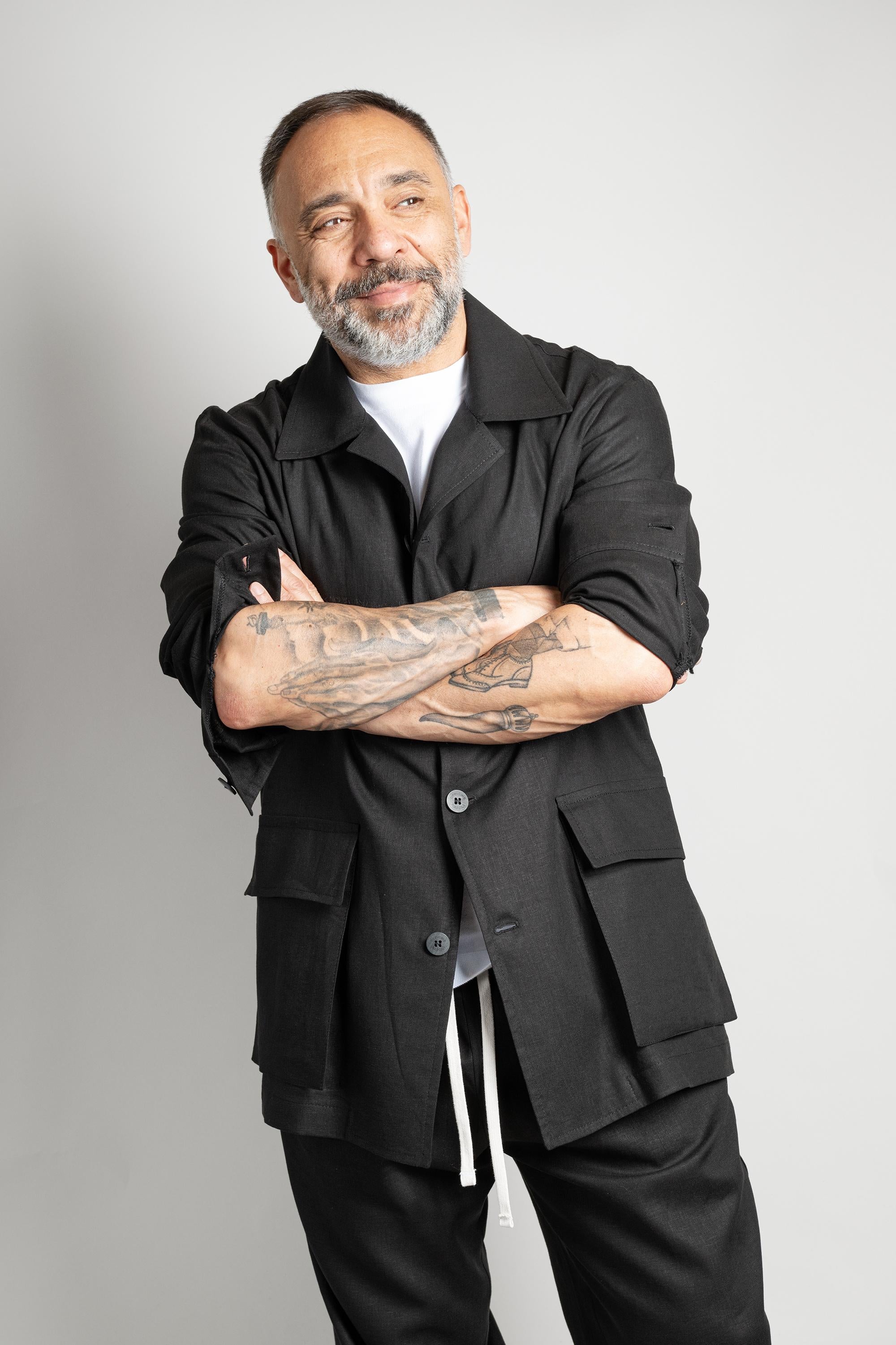 Camicia OFFICINE uomo SARIANA Nera SARIANA NERO OFFICINE 