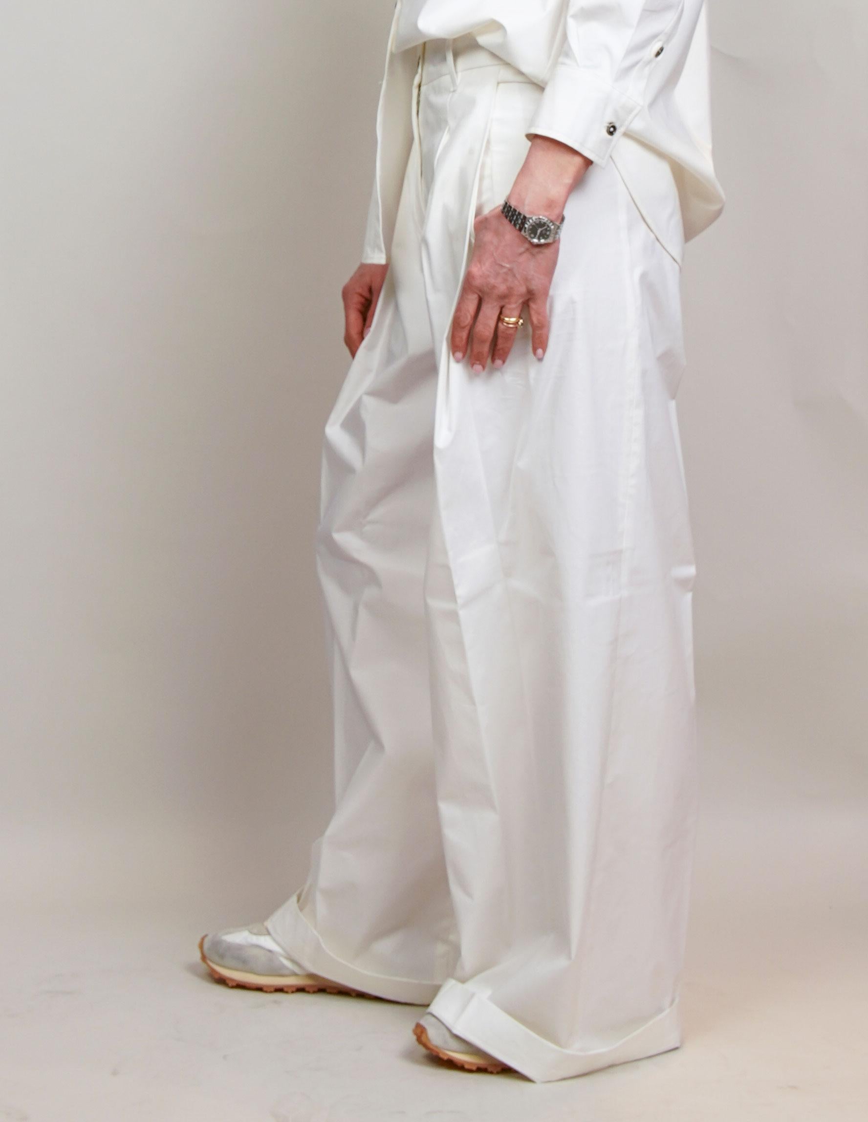 Pantalone Nine in the Morning donna Petra bianco PETRA MILK NINE INTHE MORNING 