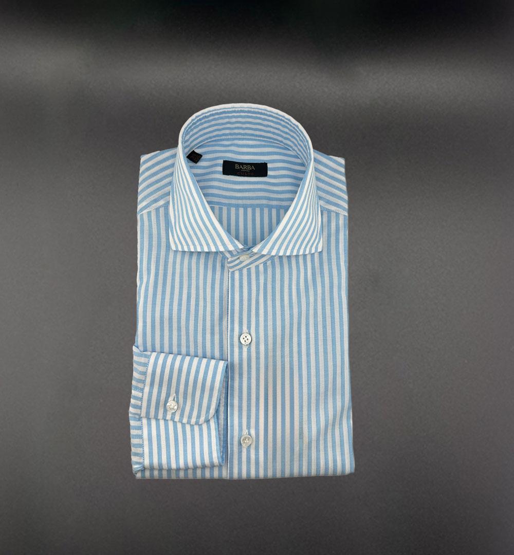 Camicia Barba uomo K1U13P0147101 azzurra K1U13P0147101 RIGA AZZURRA BARBA 
