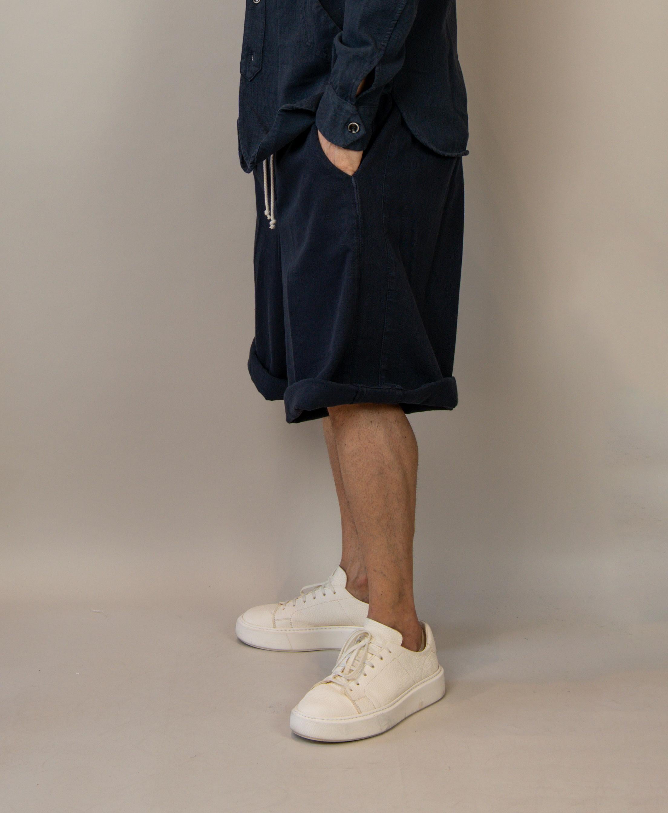Bermuda Nine in the morning uomo Basil blu navy BASIL NAVY NINE INTHE MORNING 