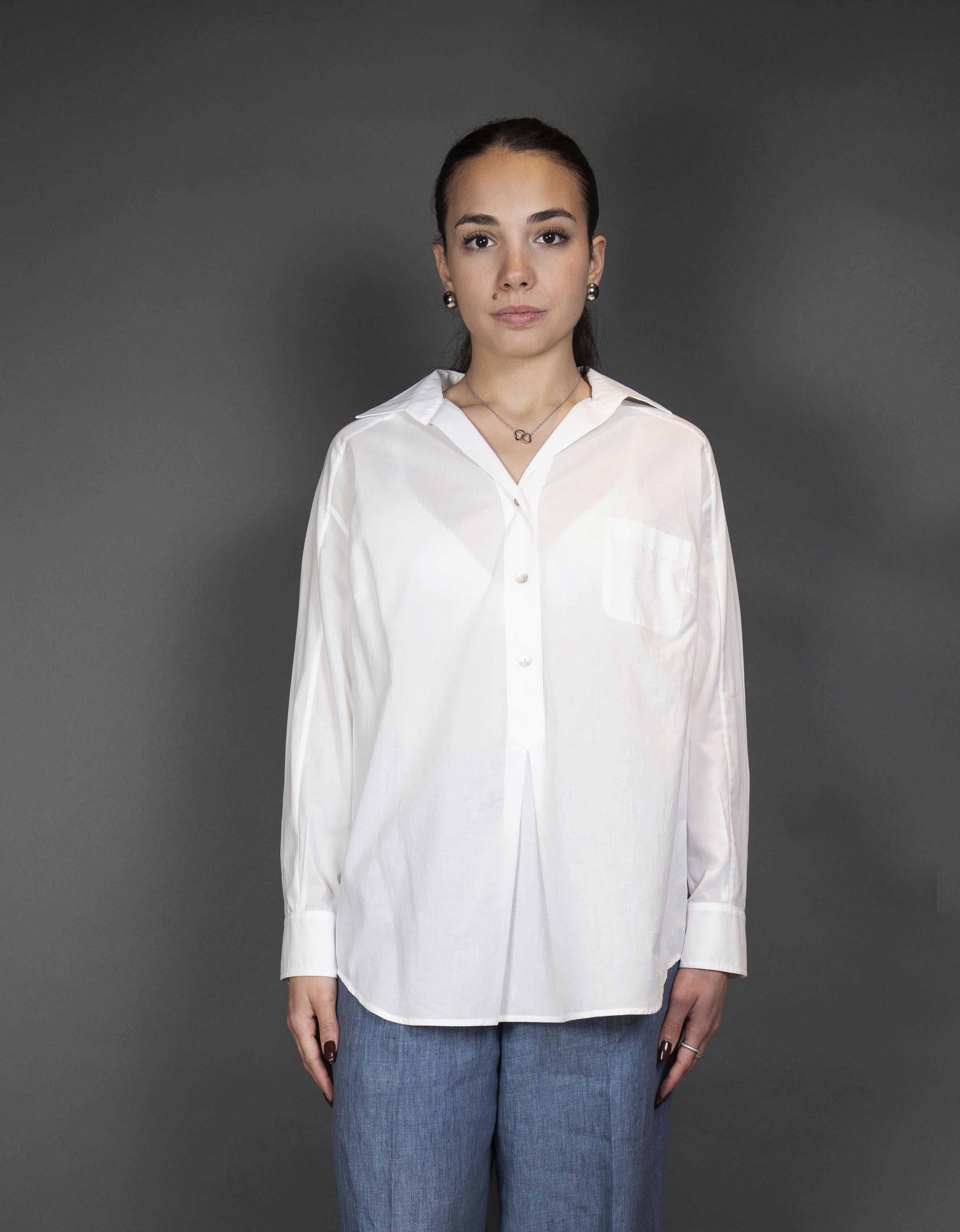 Camicia Barba donna 46011 bianca 46011 80 BARBA 