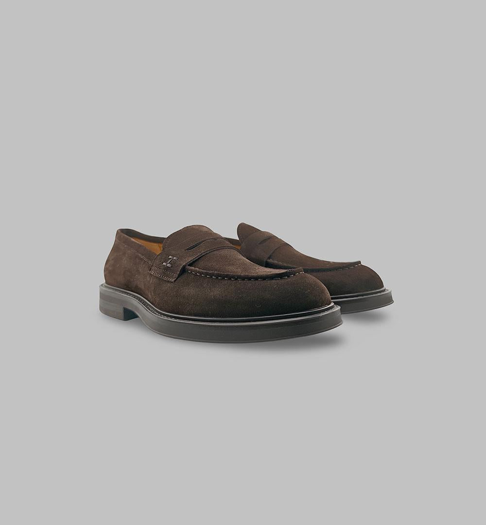 Mocassino Henderson uomo 84404.S.2 testa di moro 84404.S.2 PENNY F.GOMMA HENDERSON 