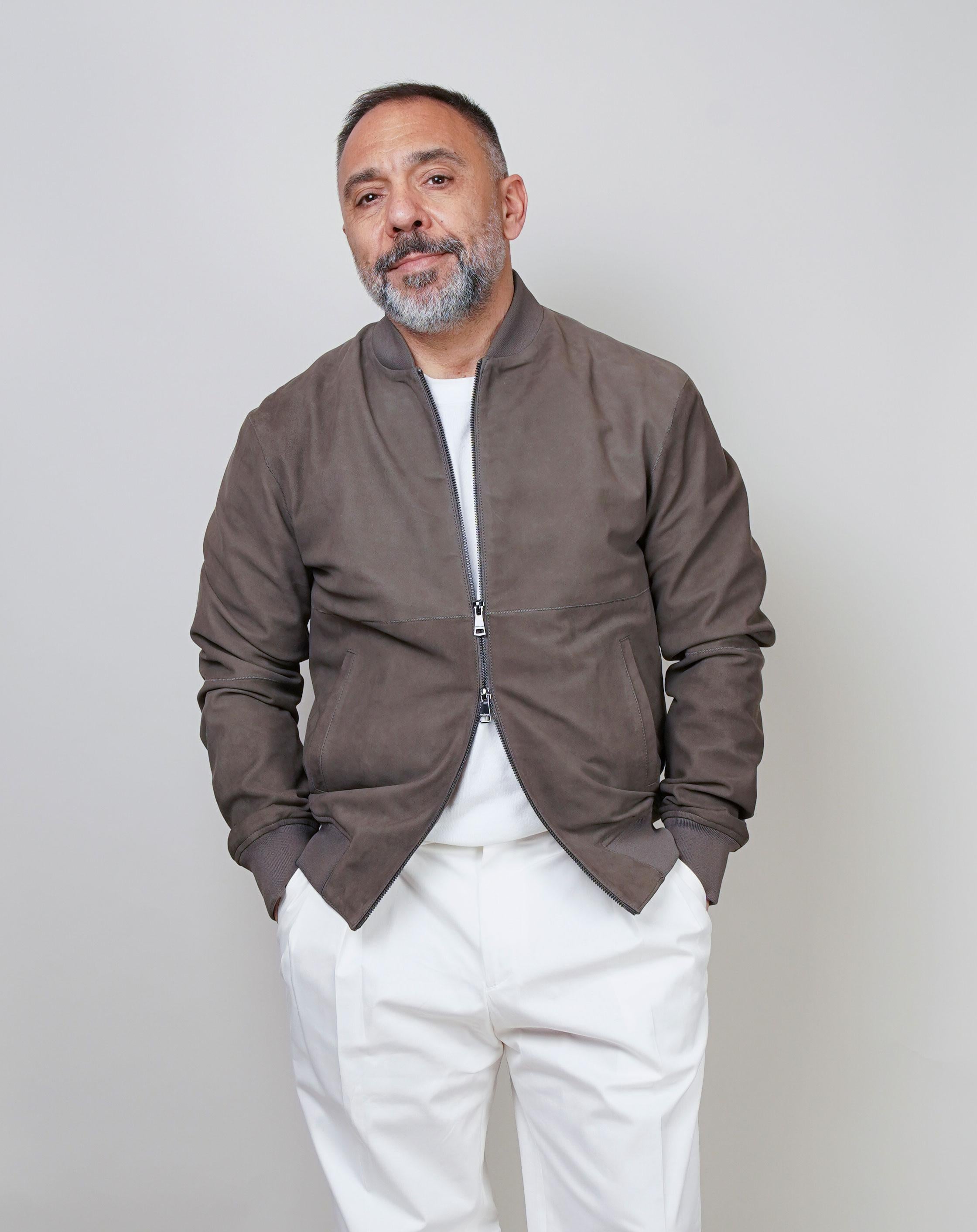 Giubbino Mabrum uomo Bomber Terence fango BOMBER TERENCE NAB 930726 019 MABRUM 