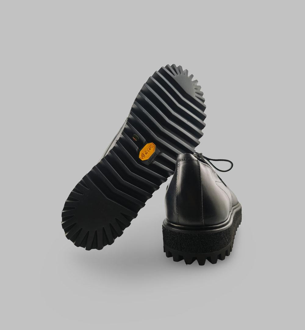 Derby Shoto uomo 2472 Nero<BR/> 2472 DENT.N SHOTO 