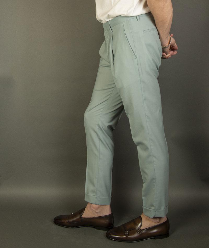 Pantalone Briglia uomo TIBERIOS 325082 celadon TIBERIOS 325082 0132 CELADON BRIGLIA 