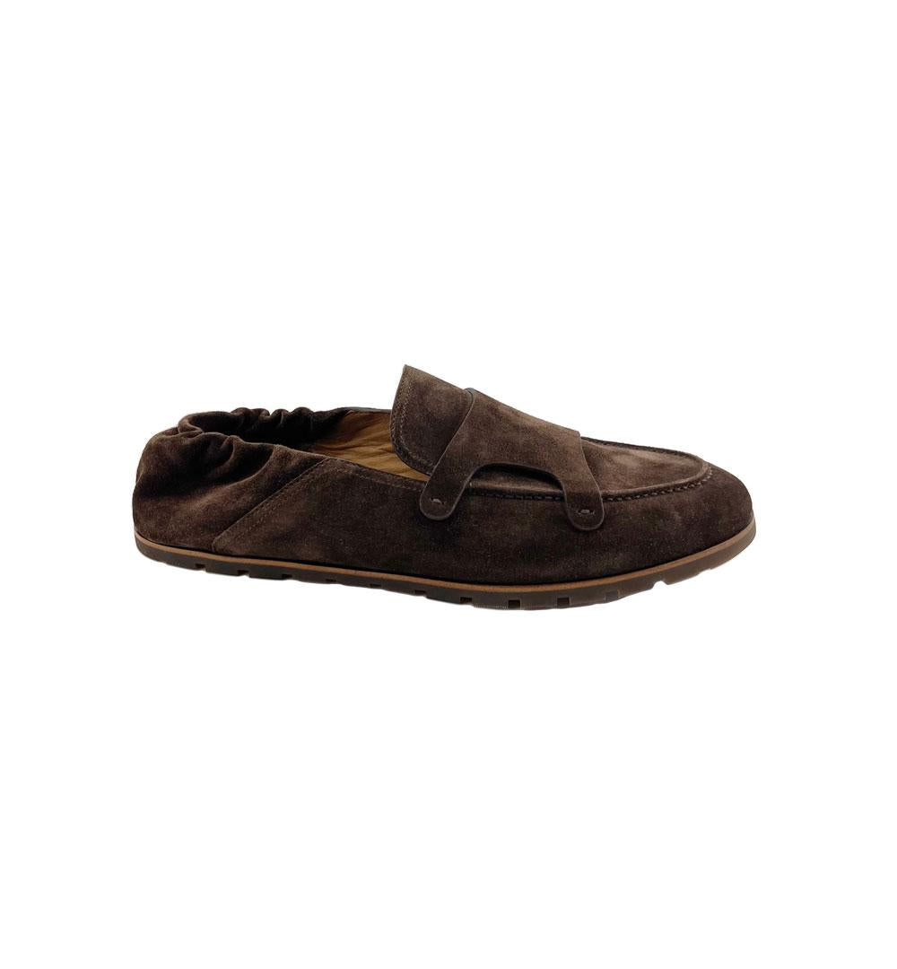 Doppia fibbia Slip on Barrett uomo 241U069 5 testa di moro 241U069.5 D.F.ELASTICO.T.D.M. BARRETT 