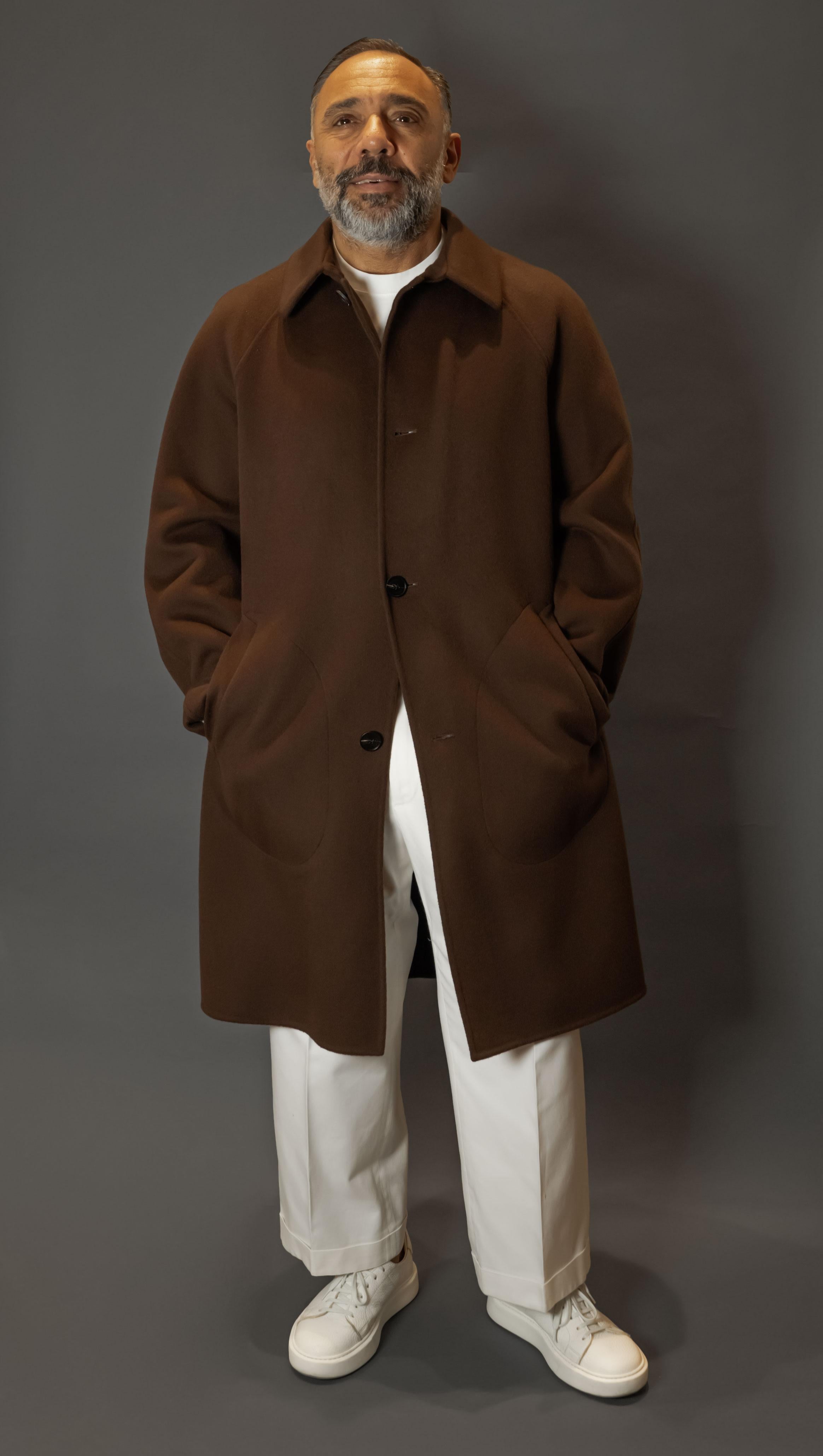 Cappotto PALTO' uomo MAURILIO DB Marrone<BR/> MAURILIO DB 089 CIOCCOLATO PALT0' 