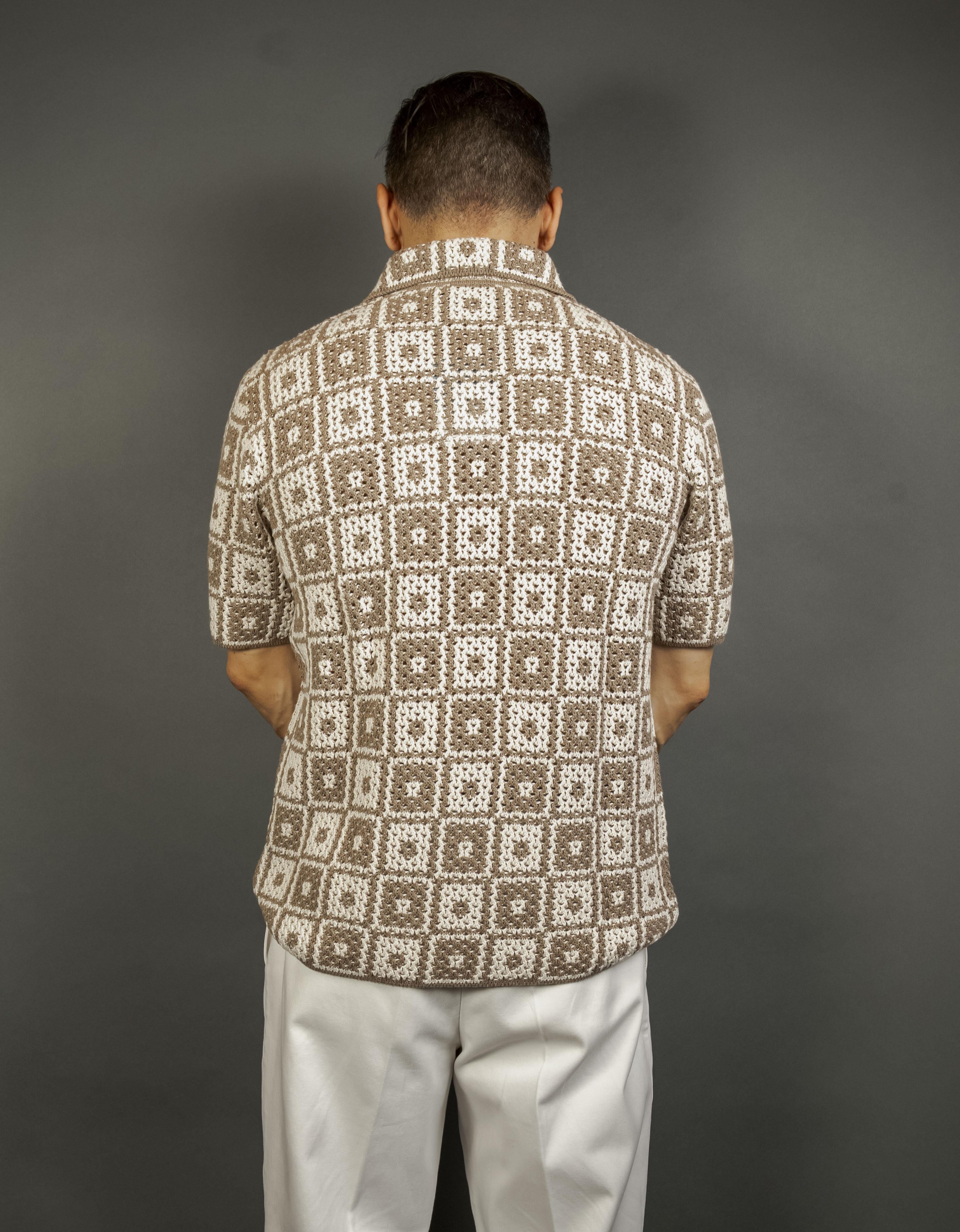 Camicia Altea uomo 1114 tortora 1114 33 TORTORA ALTEA 