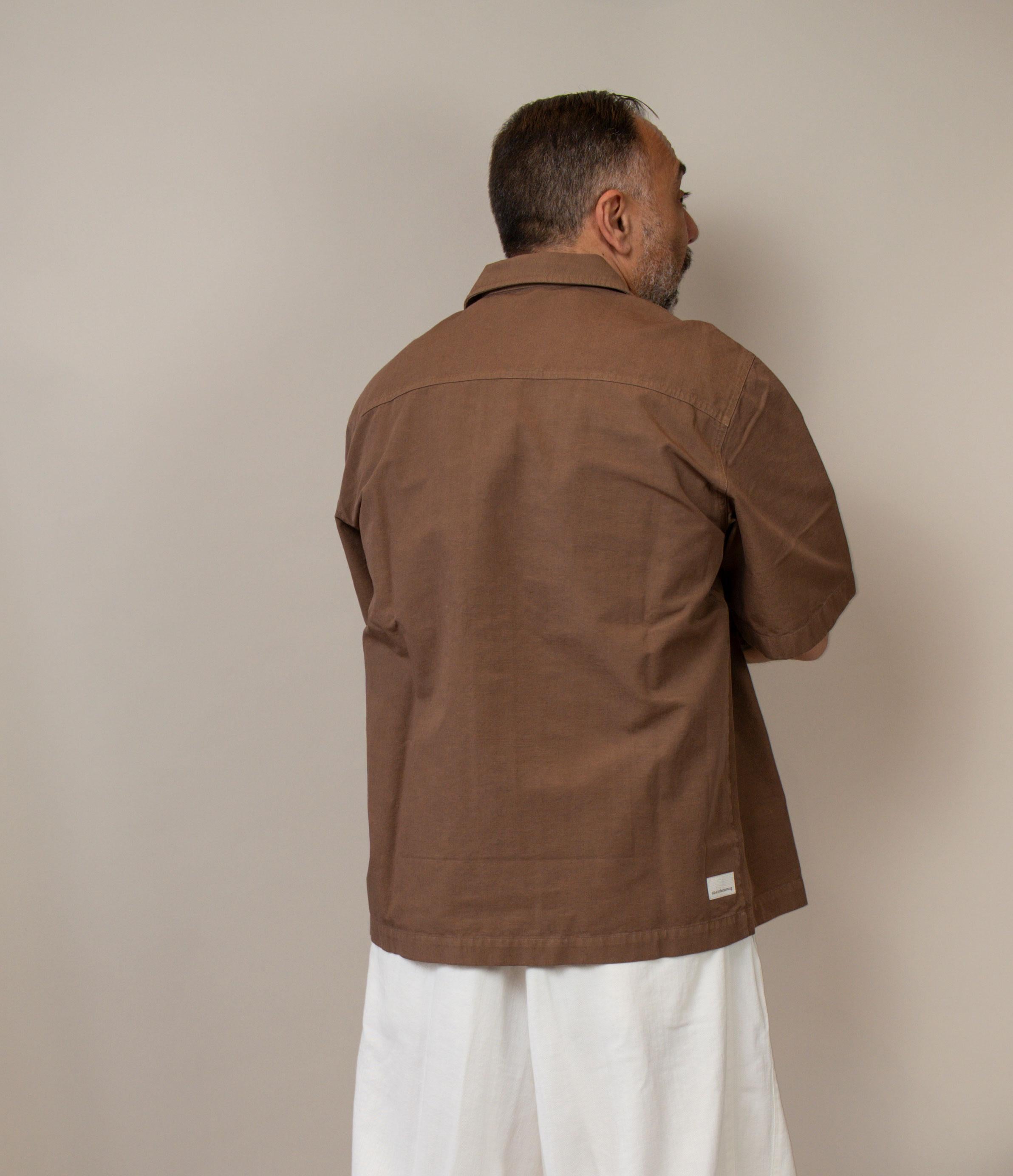 Camicia Nine in the morning uomo Max mocha MAX 32 MOCHA NINE INTHE MORNING 