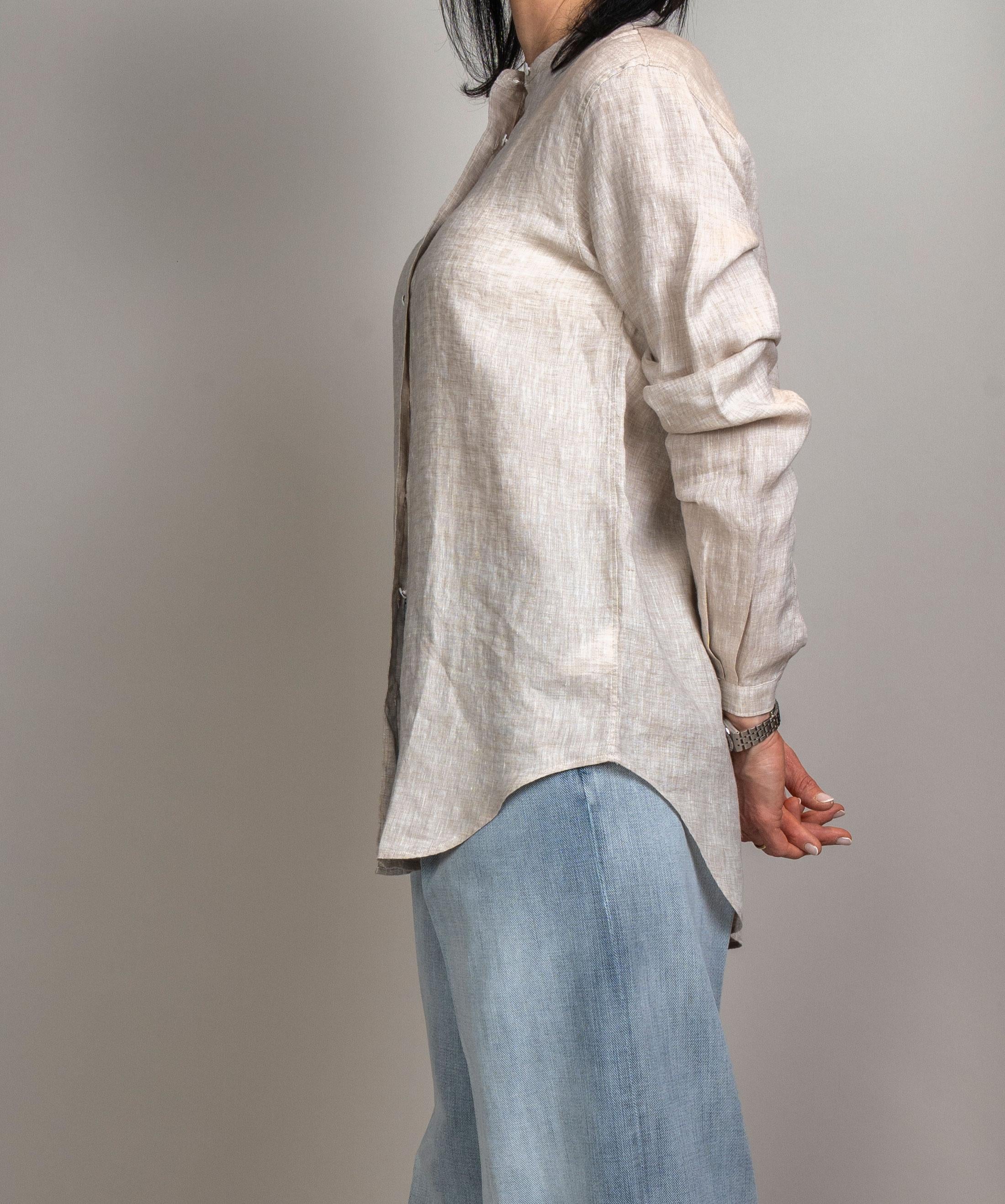 Camicia Xacus donna Marvi beige MARVI 008 XACUS 
