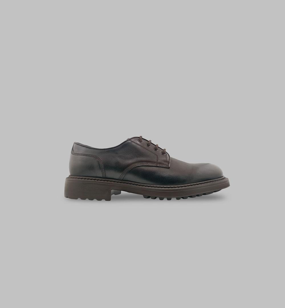 Derby Doucal's uomo 3501 TM00 testa di moro 3501 TM00 F.ROCCIA DOUCAL'S 