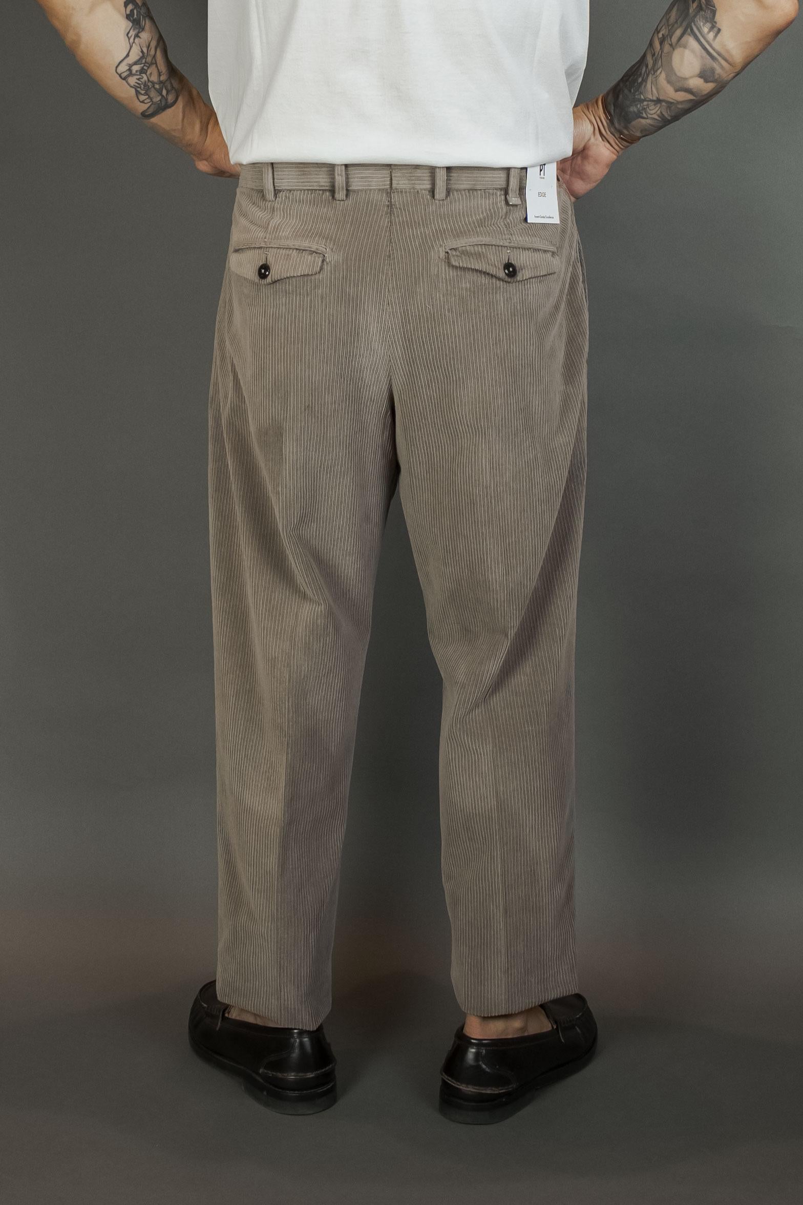 Pantalone PT Torino uomo RTZAZ40FWD TU93 marrone<BR/> RTZAZ40FWD TU93 N865 MARRONE PT TORINO 