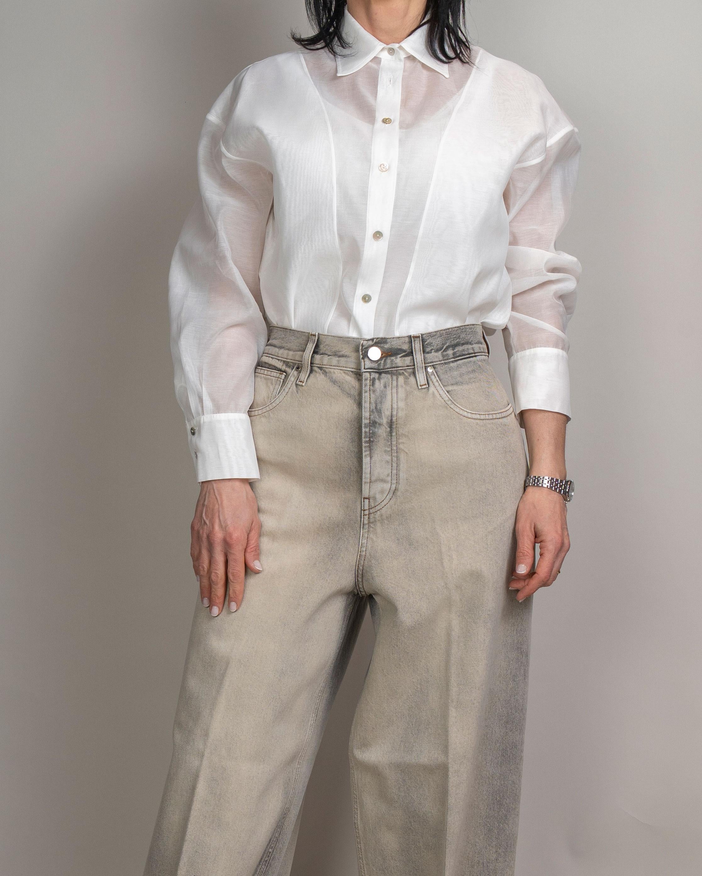 Camicia Barba donna 55000 bianca 55000 001 BARBA 