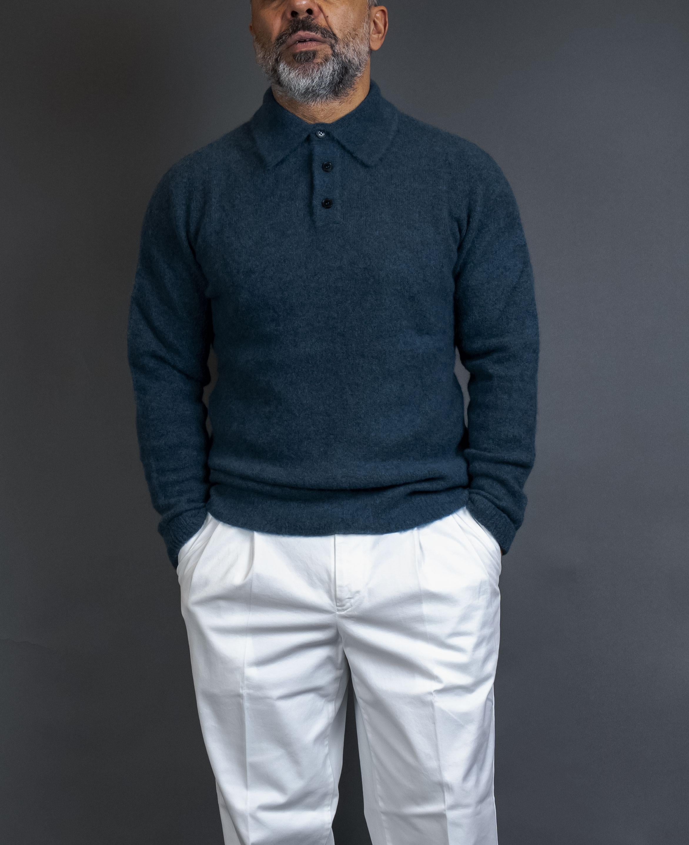 Maglione ROBERTO COLLINA uomo 32004 Avio 32004 3211 ROBERTO COLLINA 