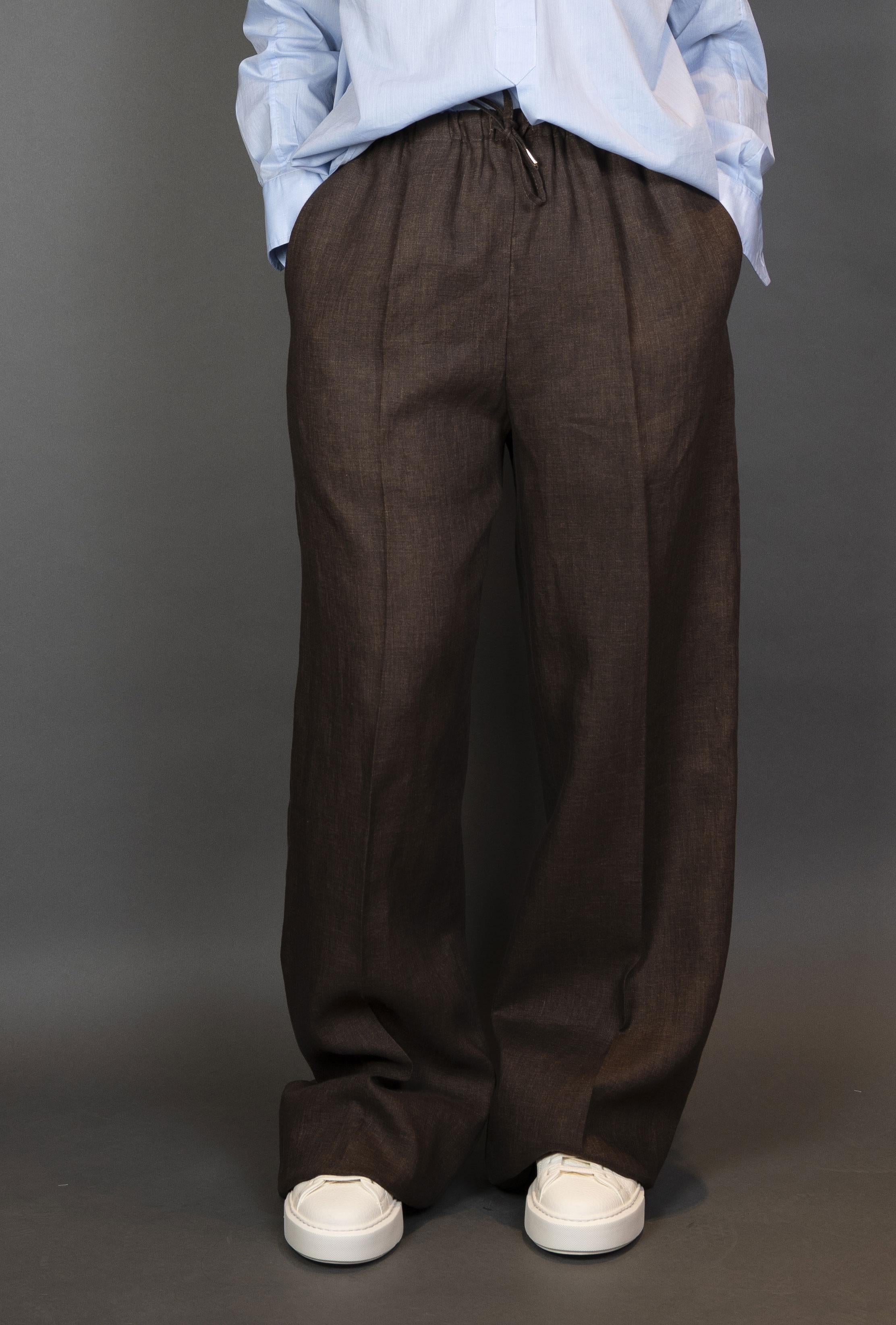 Pantalone Briglia donna Iris moro IRISW 056 CULISSE BRIGLIA 
