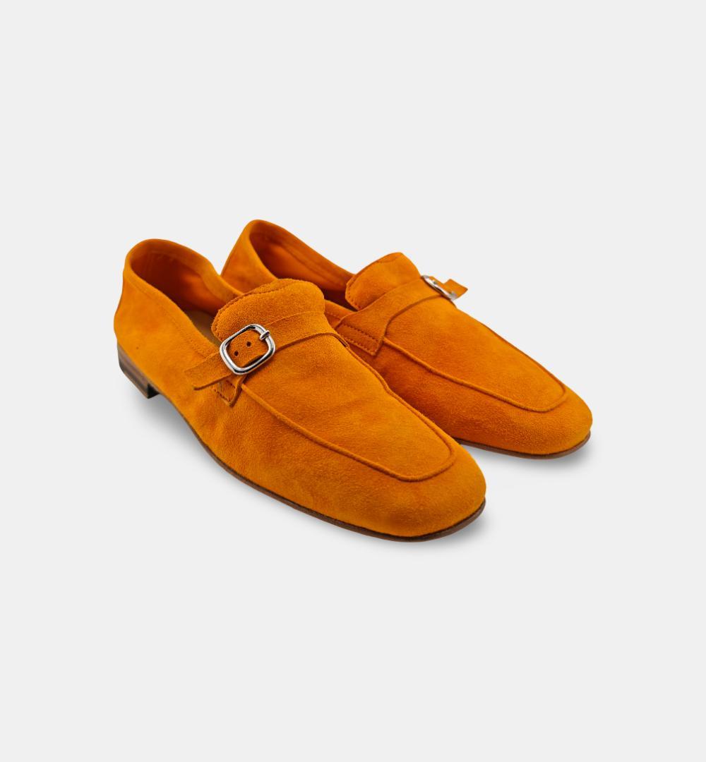 Mocassino Green George donna 267 arancio 267 FIBBIA.A GREEN GEORGE 