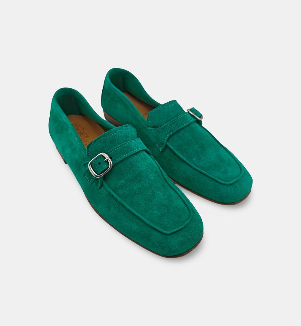 Mocassino Green George donna 267 verde 267 64 FIBBIA GREEN GEORGE 