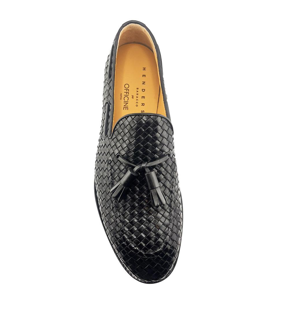 Mocassino Henderson uomo 74403 nero 74403.P.0 NAP.INTR. HENDERSON 