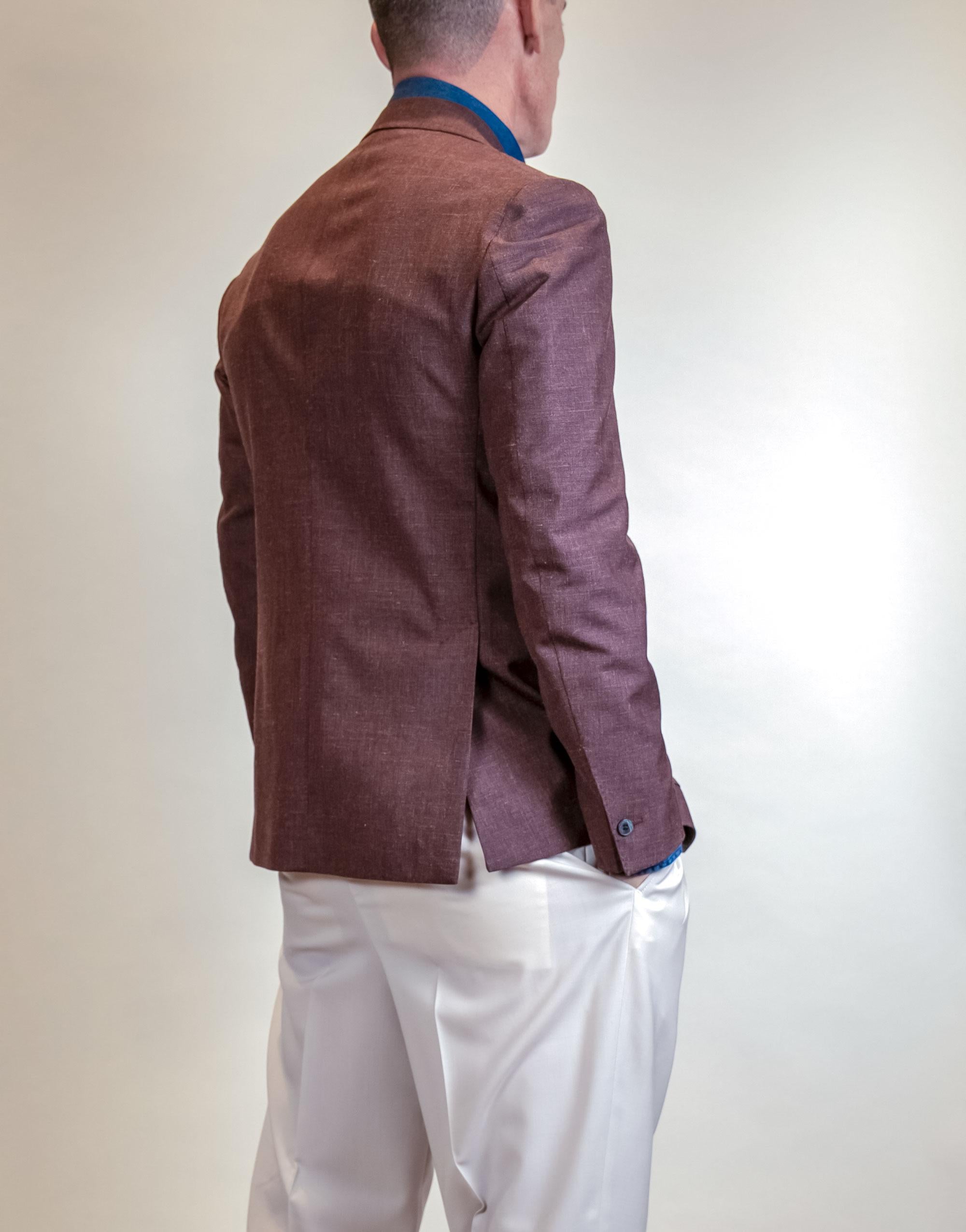 Giacca LUIGI BIANCHI MANTOVA uomo GIACCA 2611 64185 Bordeaux GIACCA 2611 64185 1 LUIGI BIANCHI MANTOVA 