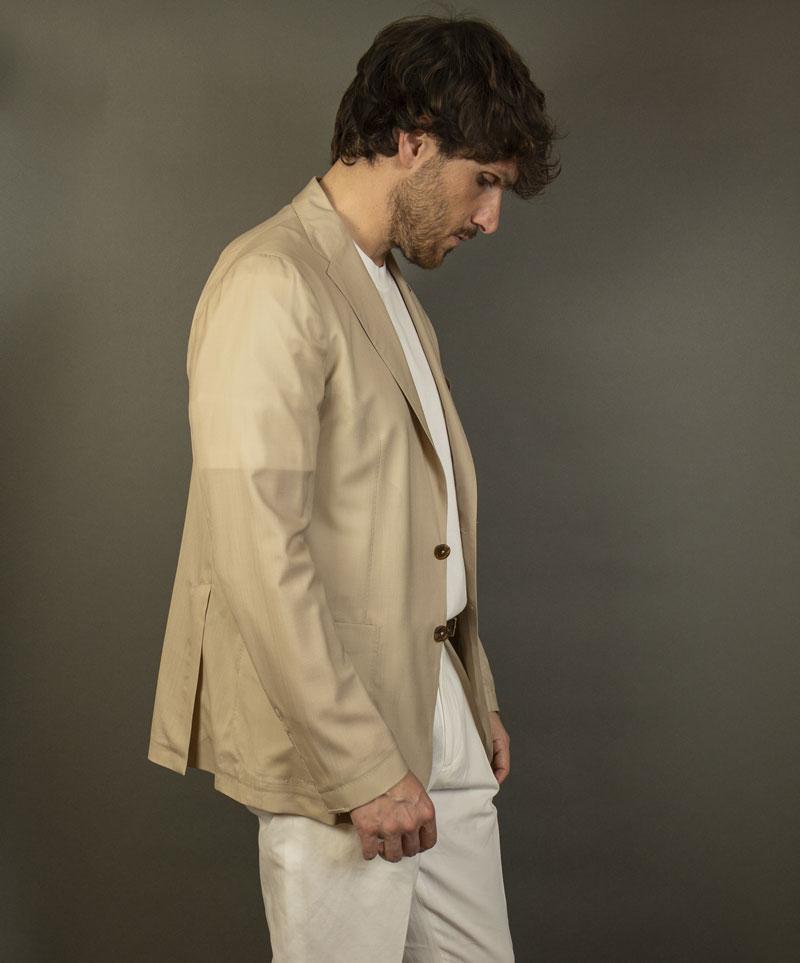 Giacca Tagliatore uomo GDAKAR22K 520109 beige G-DAKAR22K 520109 25E092 A3194 BEIGE TAGLIATORE 