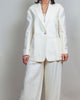 Giacca Barba donna Jacket bianca