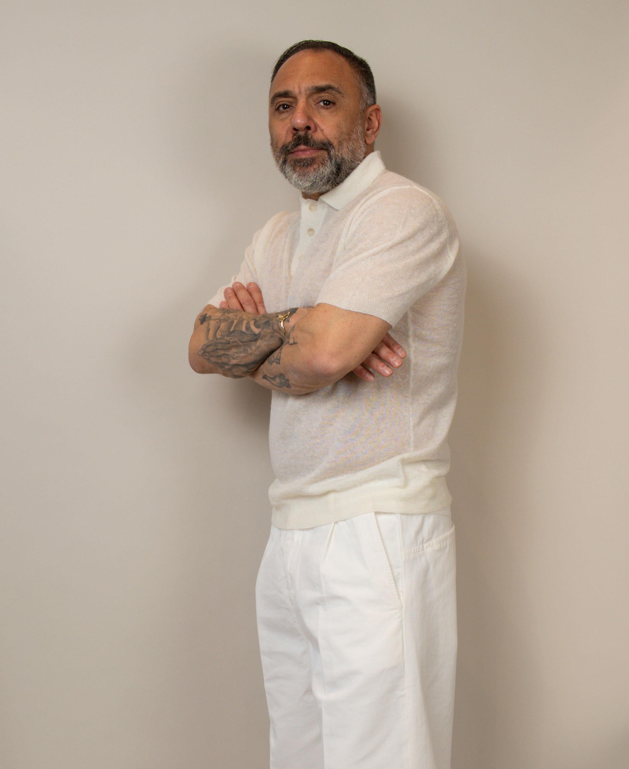 Polo Scaglione uomo 070 latte POLO 070 101 SCAGLIONE 
