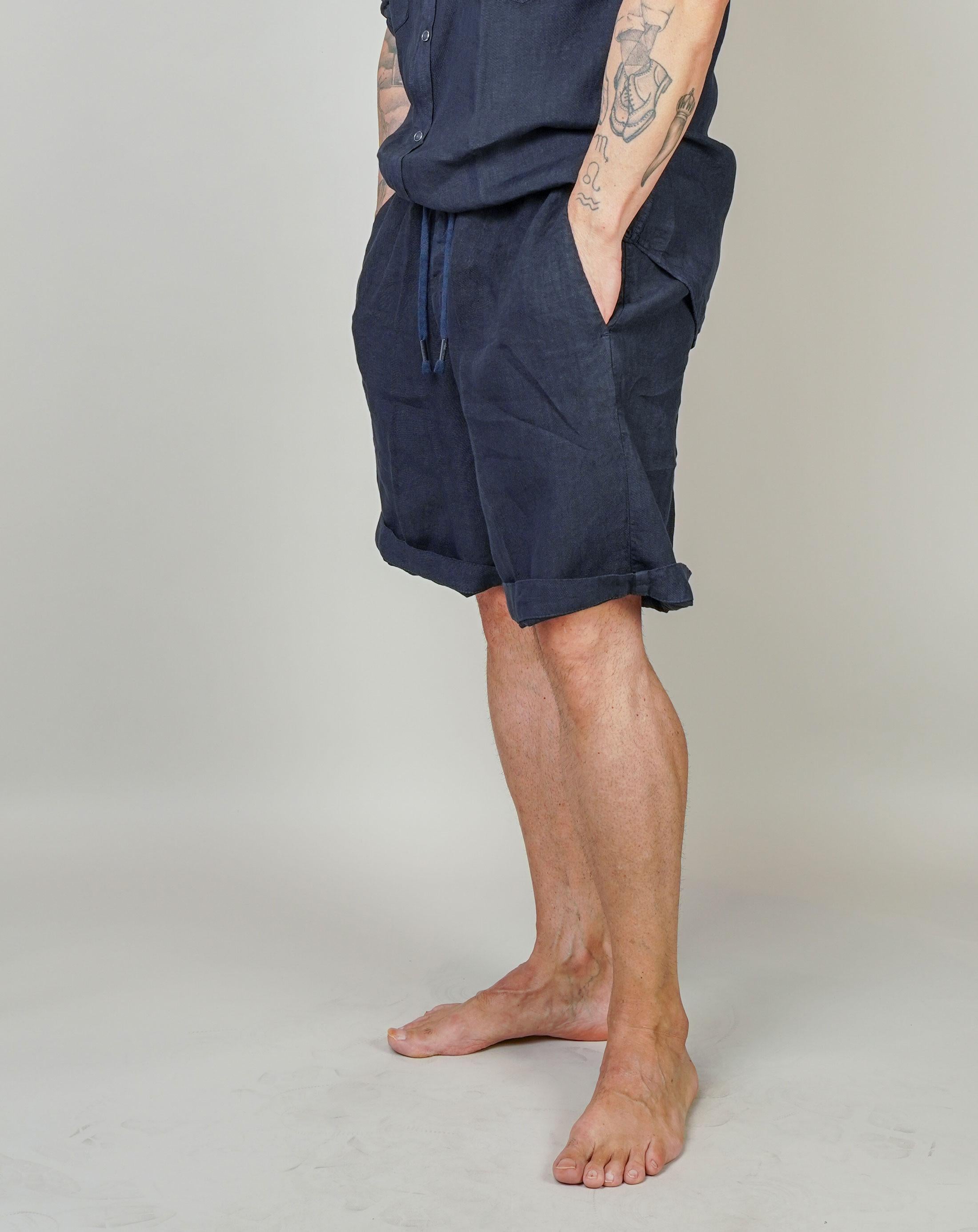 Bermuda Inlinum uomo Pajama blu PAJAMA CORTO CIL20 BLU INLINUM 