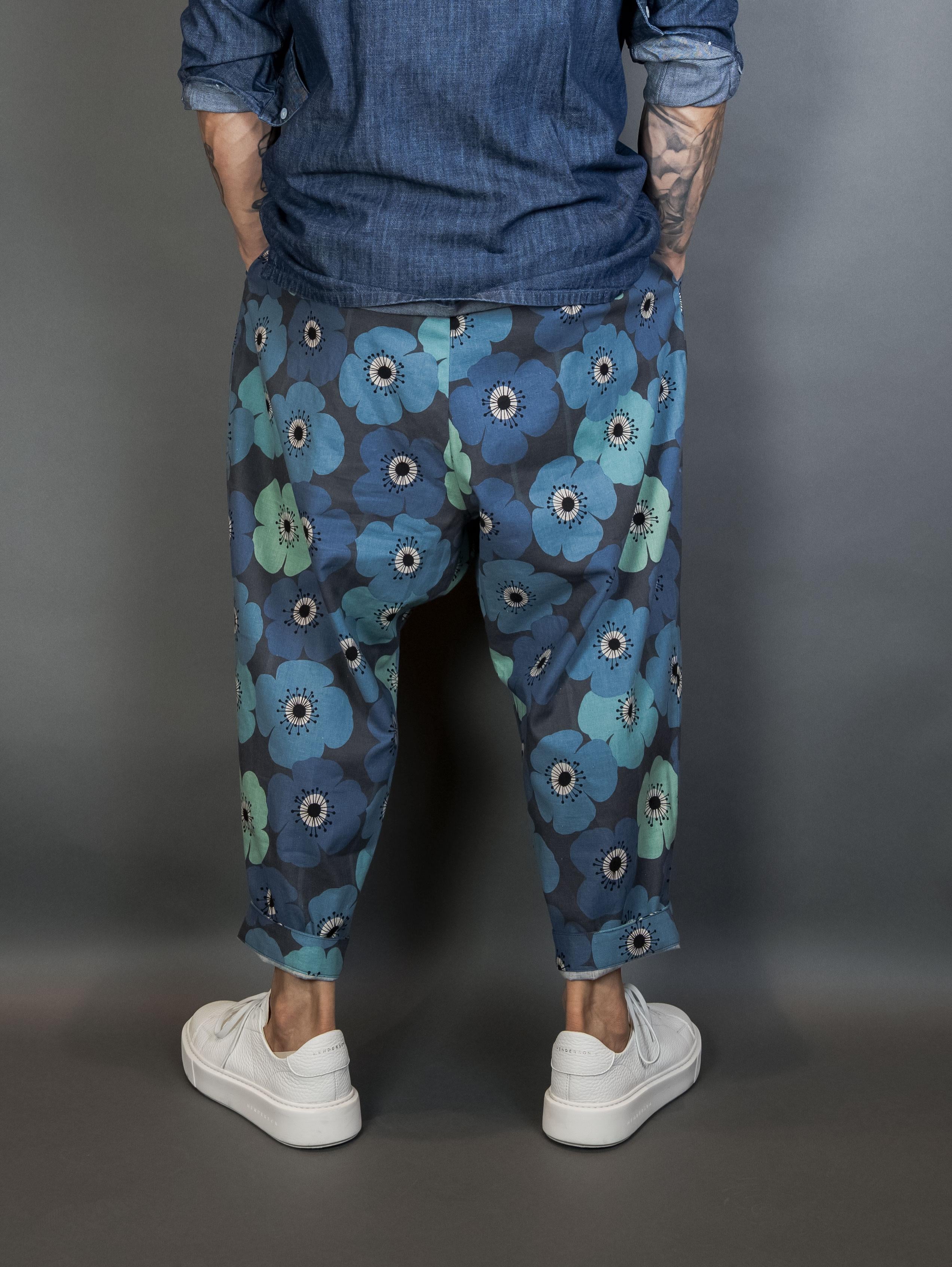 Pantalone CoopetteBros uomo T3  KK HB blu T3 KK HB BLU NERO COOPETTEBROS 
