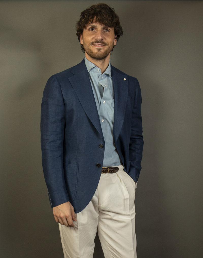 LUIGI BIANCHI MANTOVA 261154220 3 BLU DENIM