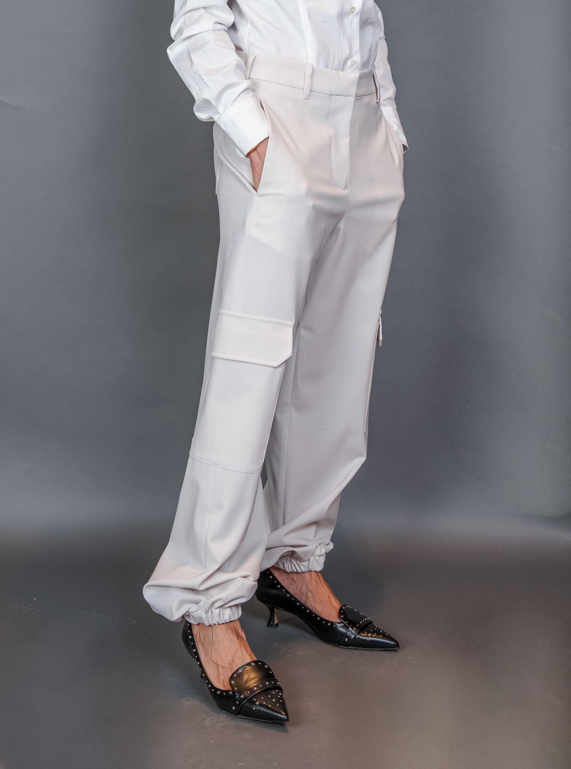 Pantalone PT TORINO donna PETRA Ghiaccio PETRA MA37 0015 PT TORINO 