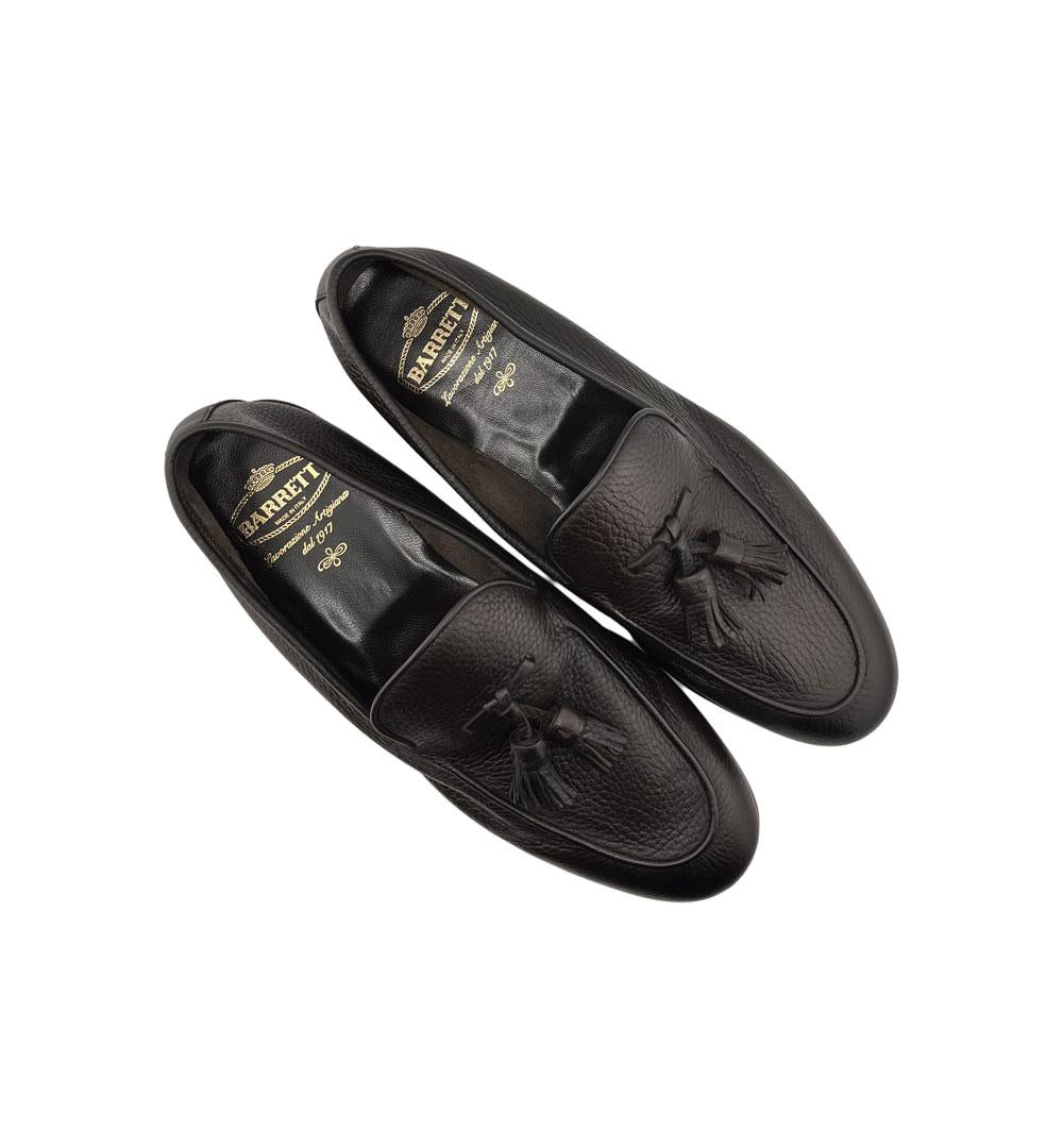 Mocassino Barrett uomo 231U014 6 cioccolata 231U014.6 NAP.SOFT BARRETT 
