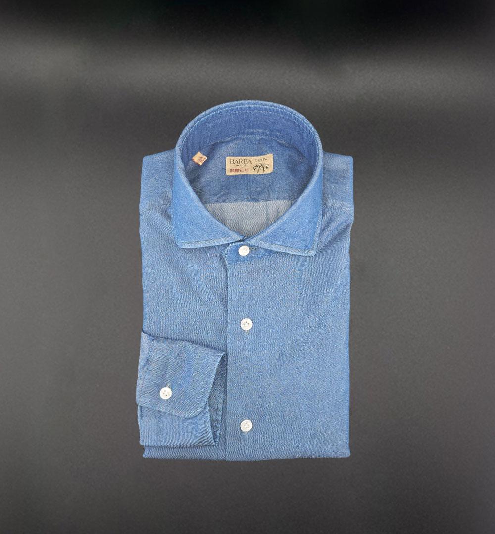 Camicia Barba uomo K1U13P01PZ09980002 denim<BR/><BR/> K1U13P01PZ0998 0002 DENIM BARBA 