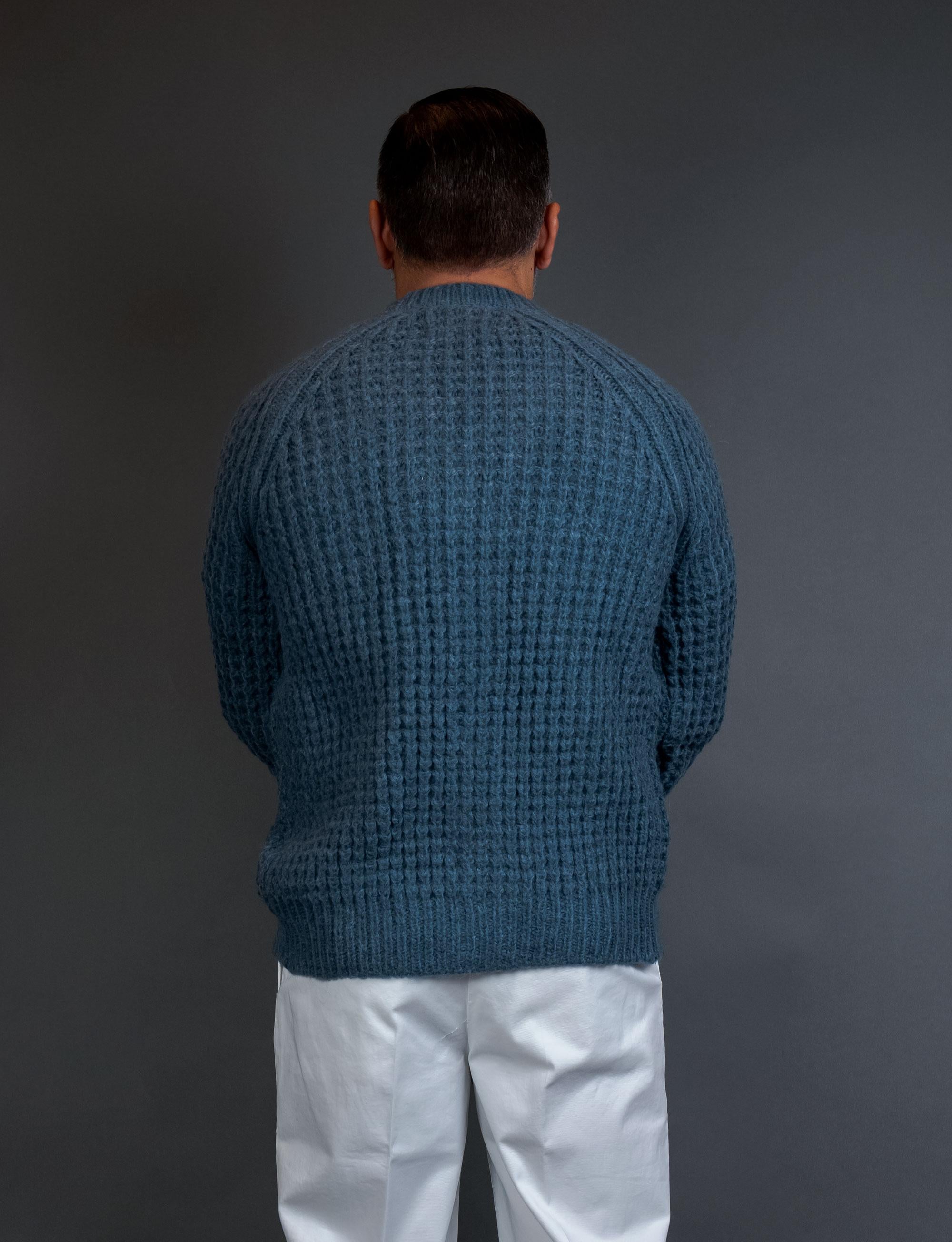 Cardigan ROBERTO COLLINA uomo 42110 Avio 42110 4211 ROBERTO COLLINA 