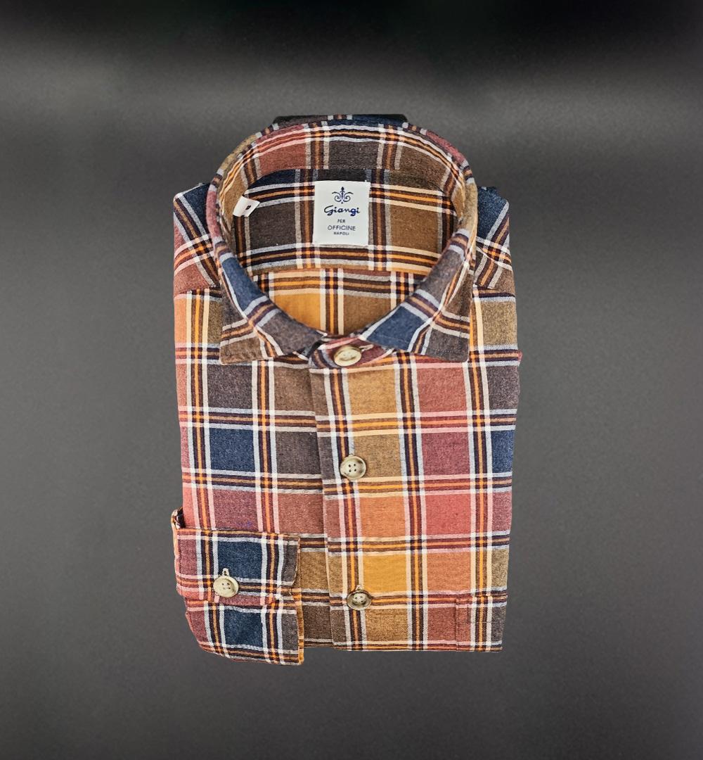 Camicia GIUANGI X OFFICINE uomo NICK Fantasia NICK FANTASIA GIANGI X OFFICINE 