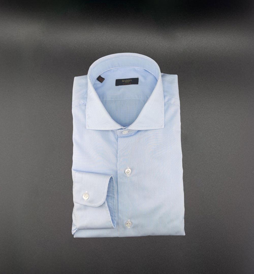 Camicia Barba uomo K1U13P0150083 azzurra K1U13P0150083 0001 RIGA AZZURRA BARBA 
