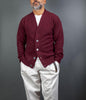Cardigan DANIELE FIESOLI uomo 3017 Bordeaux