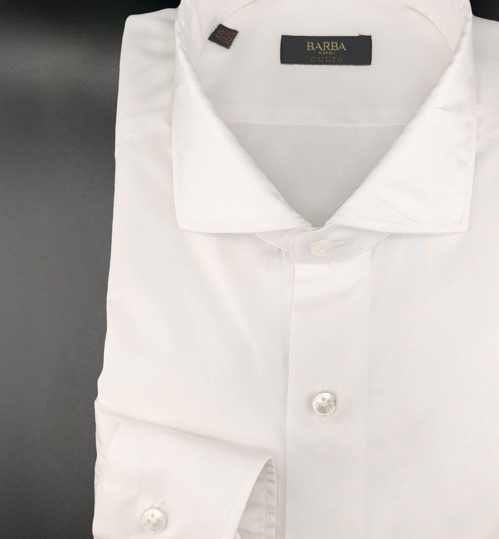 Camicia Barba uomo K1U13P01PZ8100 bianca K1U13P01PZ8100 0001 BIANCA BARBA 