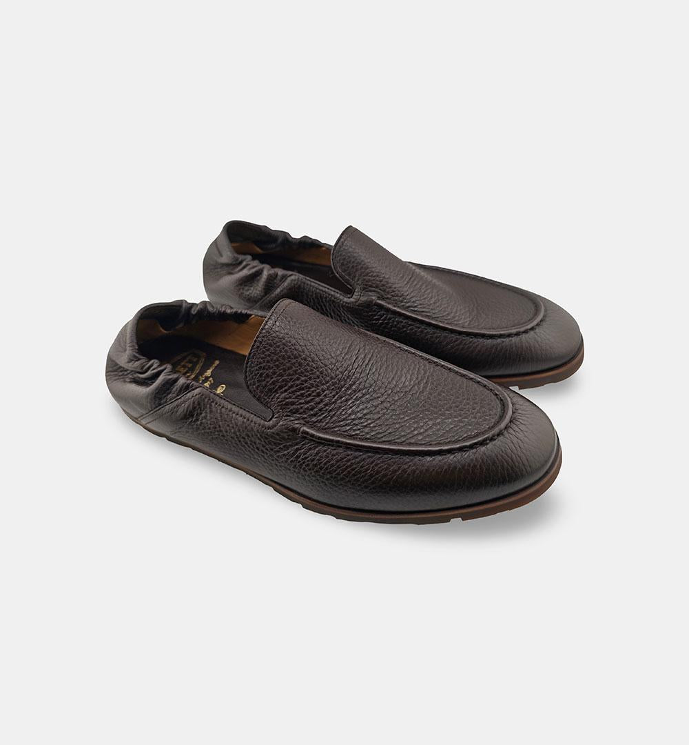 Mocassini Barrett uomo 241U037 cioccolato 241U037 4 LISCIA BARRETT 