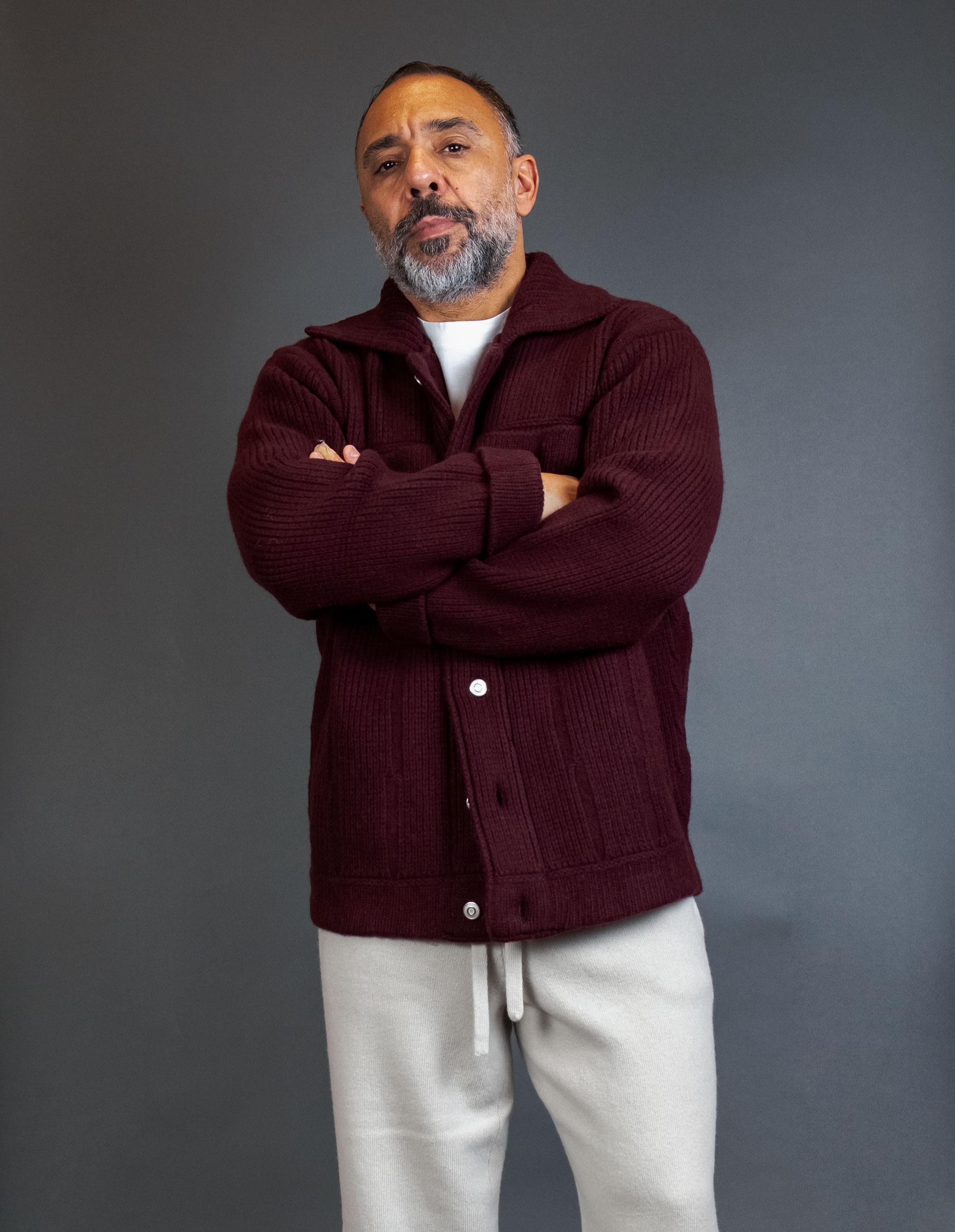 Giubbino ROBERTO COLLINA uomo 47005 Bordeaux 47005 4736 ROBERTO COLLINA 