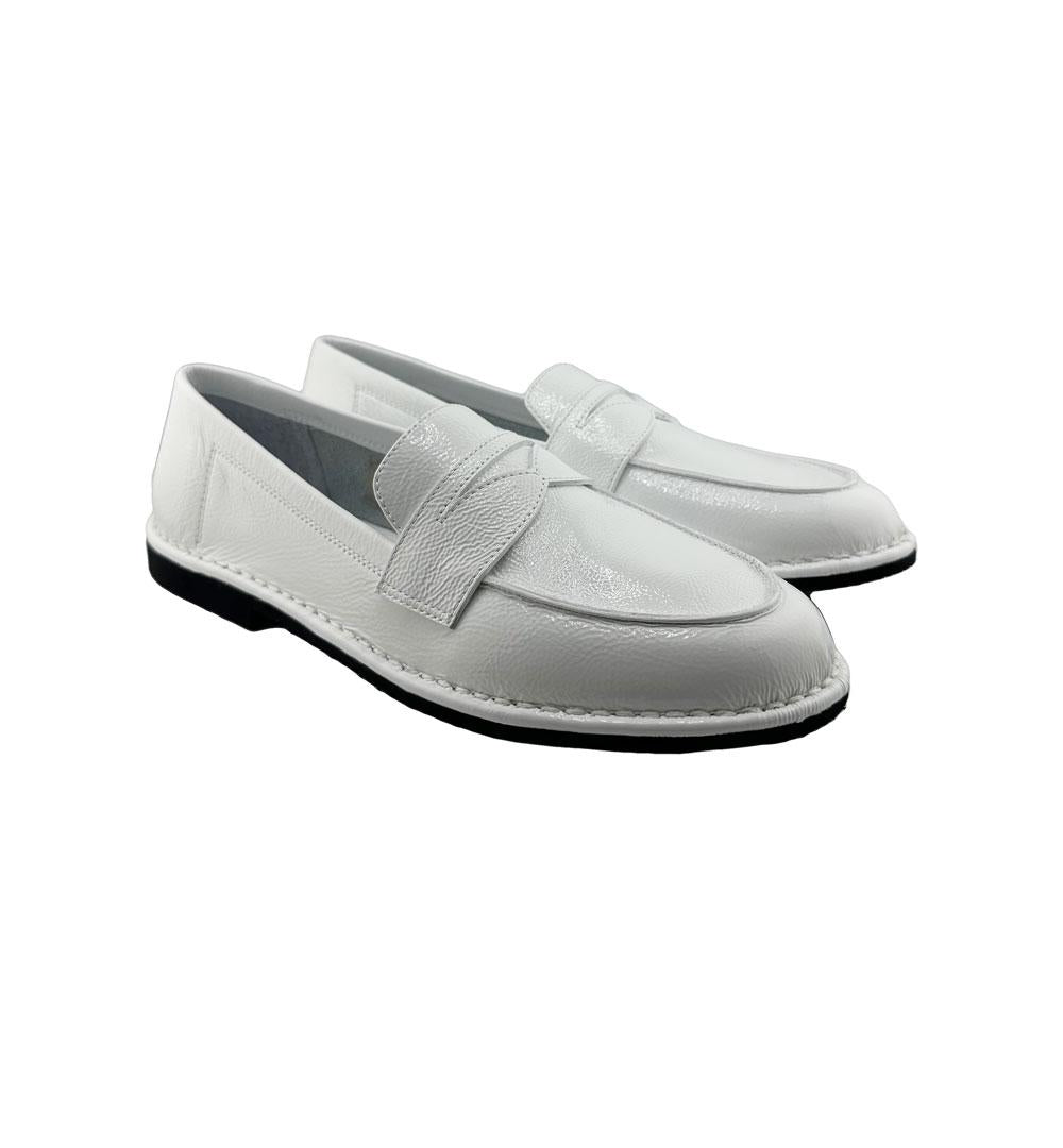 Mocassini Mara Bini donna U350 bianchi U350 FLAX.BI MARA BINI 