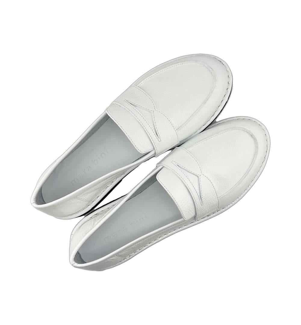 Mocassini Mara Bini donna U350 bianchi U350 FLAX.BI MARA BINI 