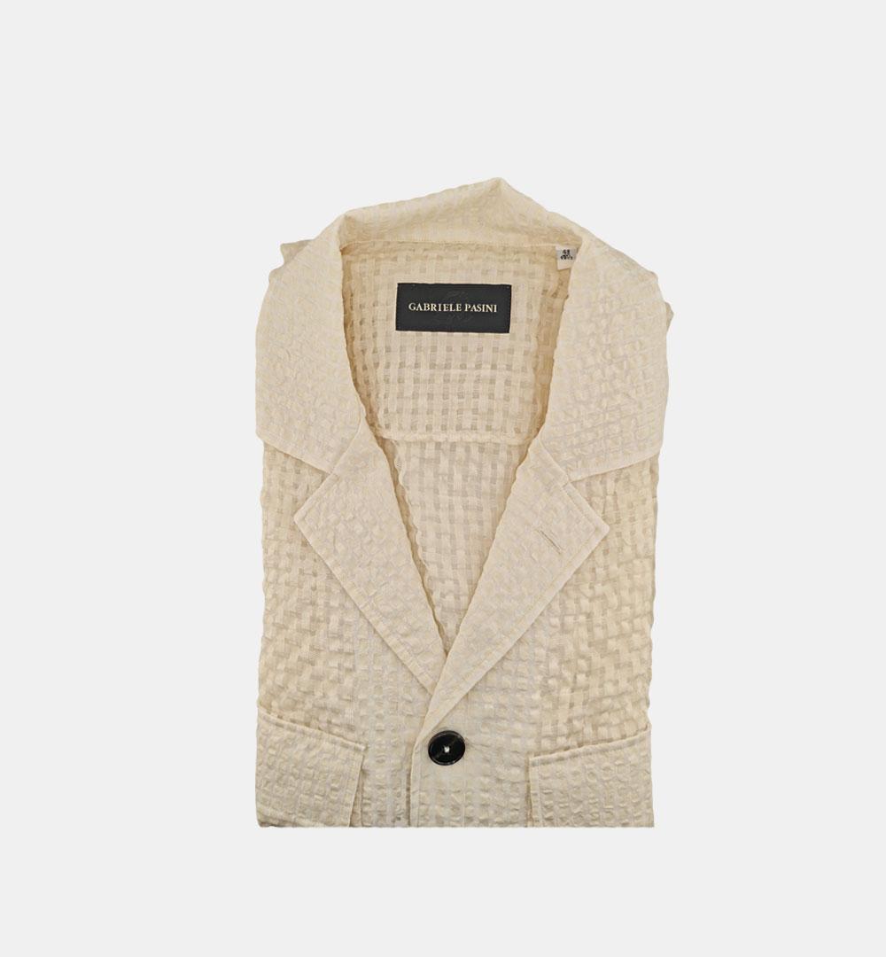 Camicia Gabriele Pasini uomo  6097 61008 crema CAMICIA 6097 61008 1 GABRIELE PASINI 