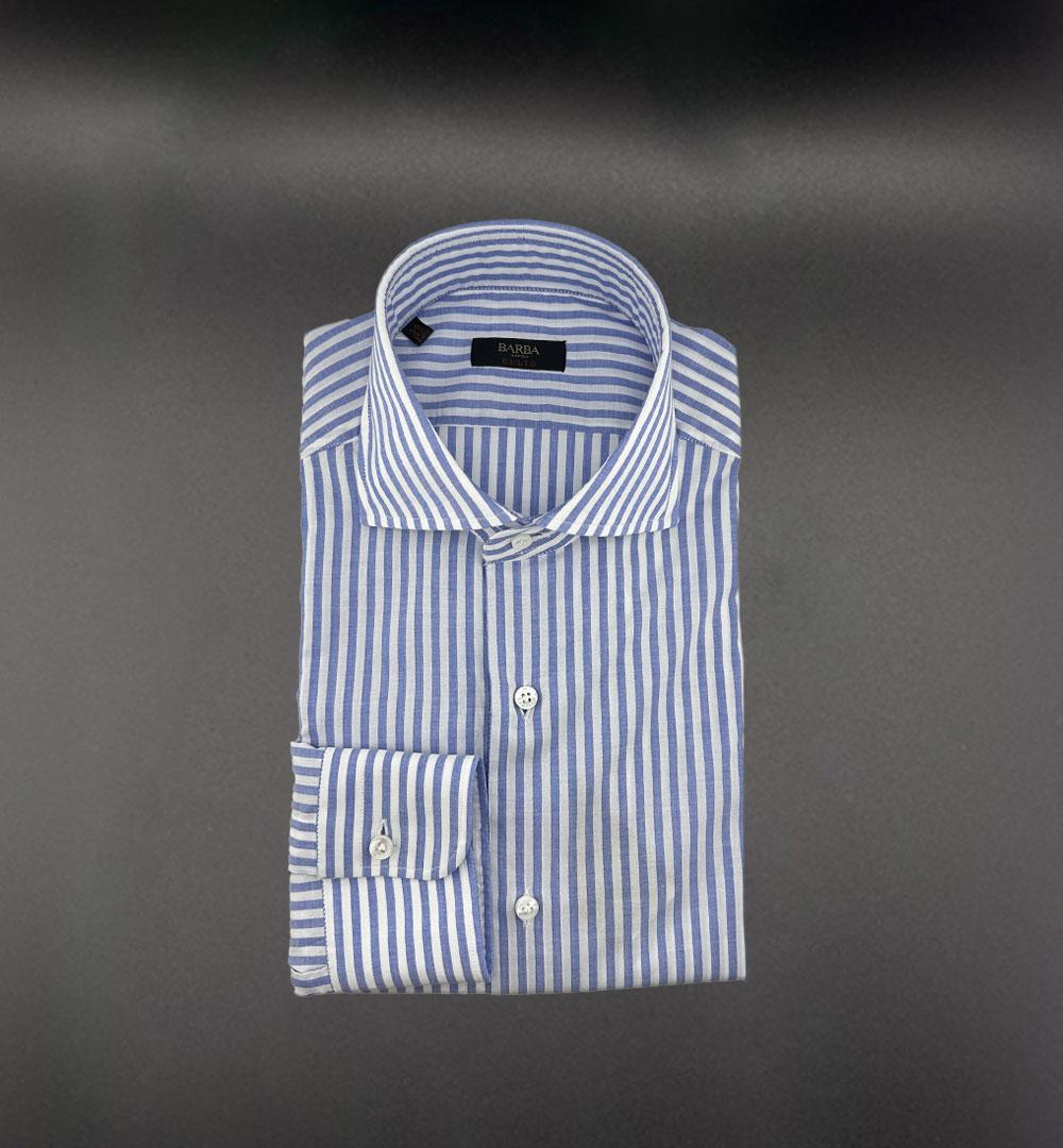 Camicia Barba uomo K1U13P0147101 blu K1U13P0147101 0002 RIGA BLU BARBA 