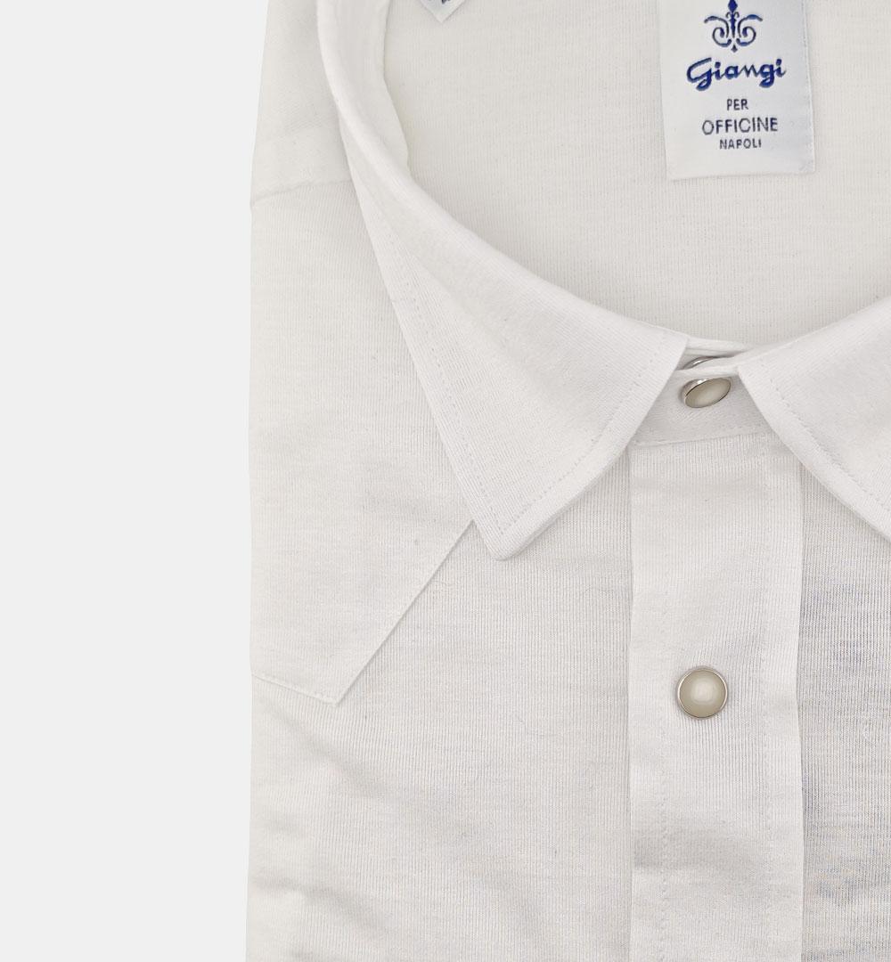 Camicia Giangi uomo Wester bianca WESTER BIANCO GIANGI 