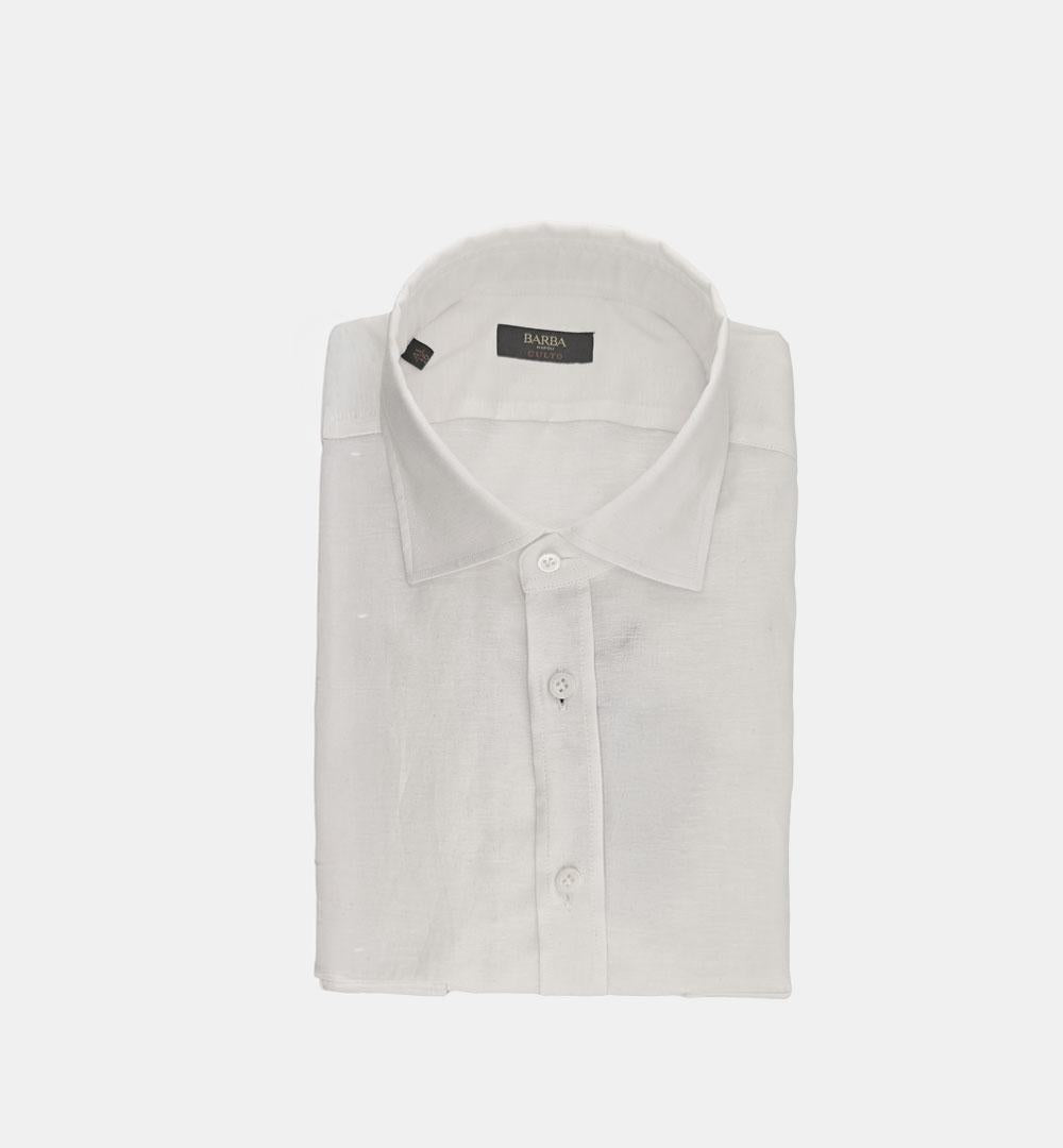 Camicia Barba uomo PIU2 01541092 bianca PIU2 0154109 1 BARBA 
