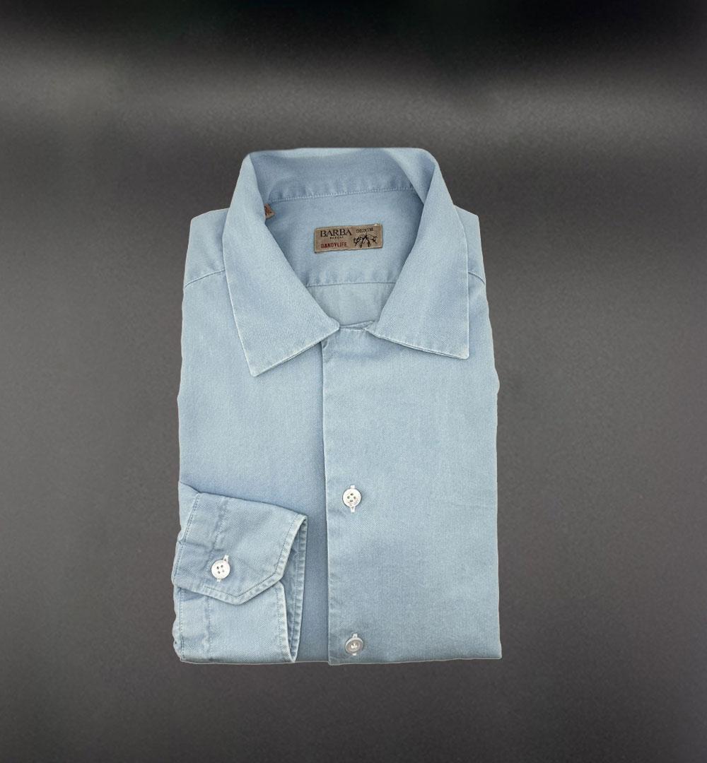 Camicia Barba uomo PBU92P02PZ0998 denim PBU92P02PZ0998 0003 DENIM BARBA 