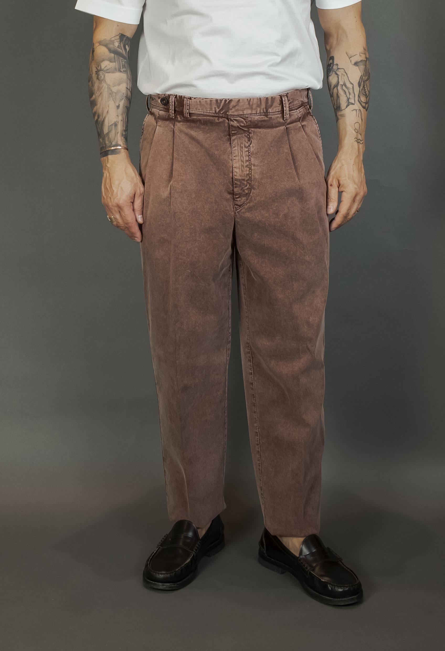 Pantalone PT Torino uomo ZTCMZB0RWLNK28 vinaccio ZTCMZB0RWLNK28 M166 VINACCIO PT TORINO 