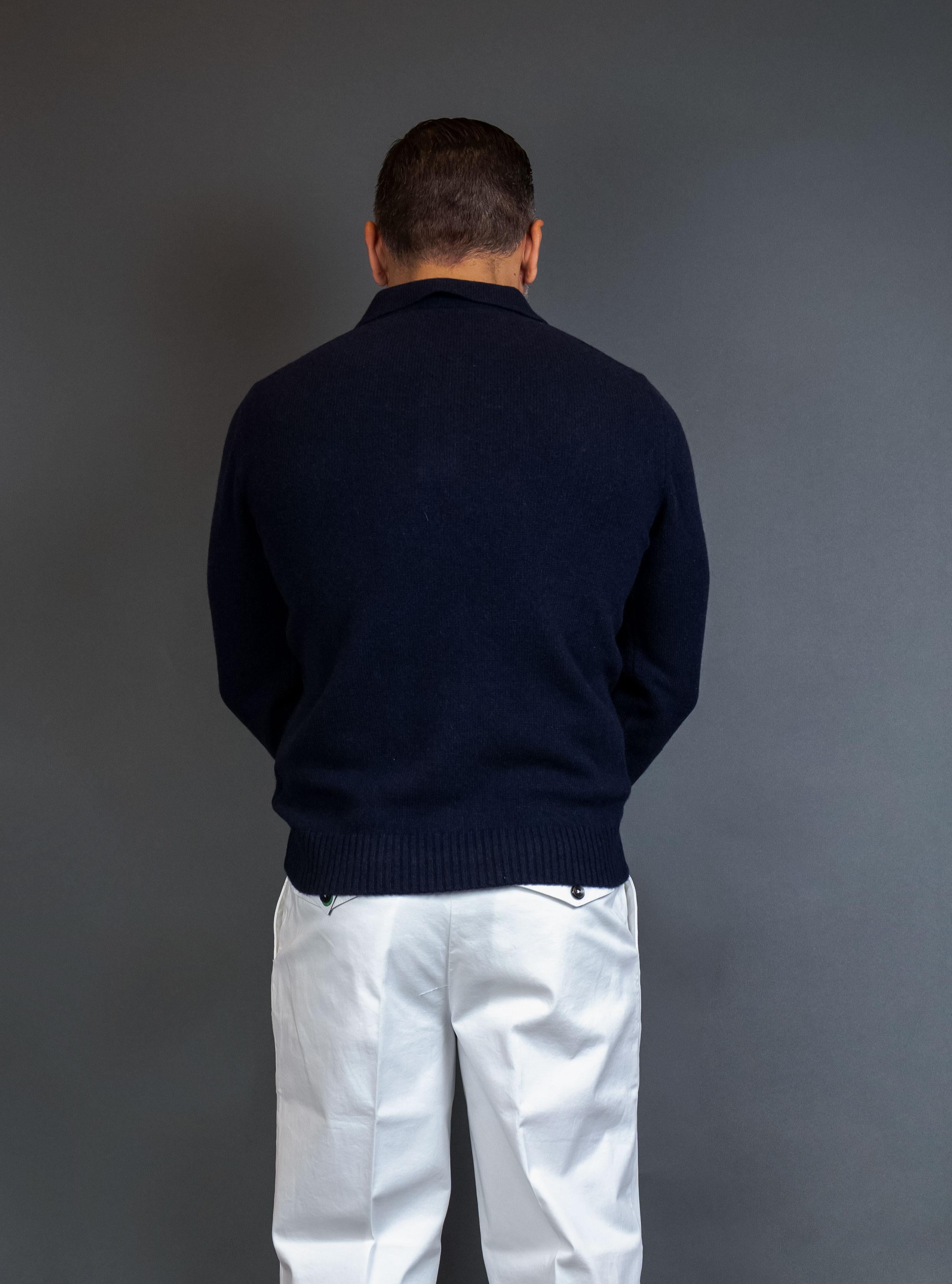 Maglione DANIELE FIESOLI uomo 3373 Blu 3373 023 BLUE DANIELE FIESOLI 