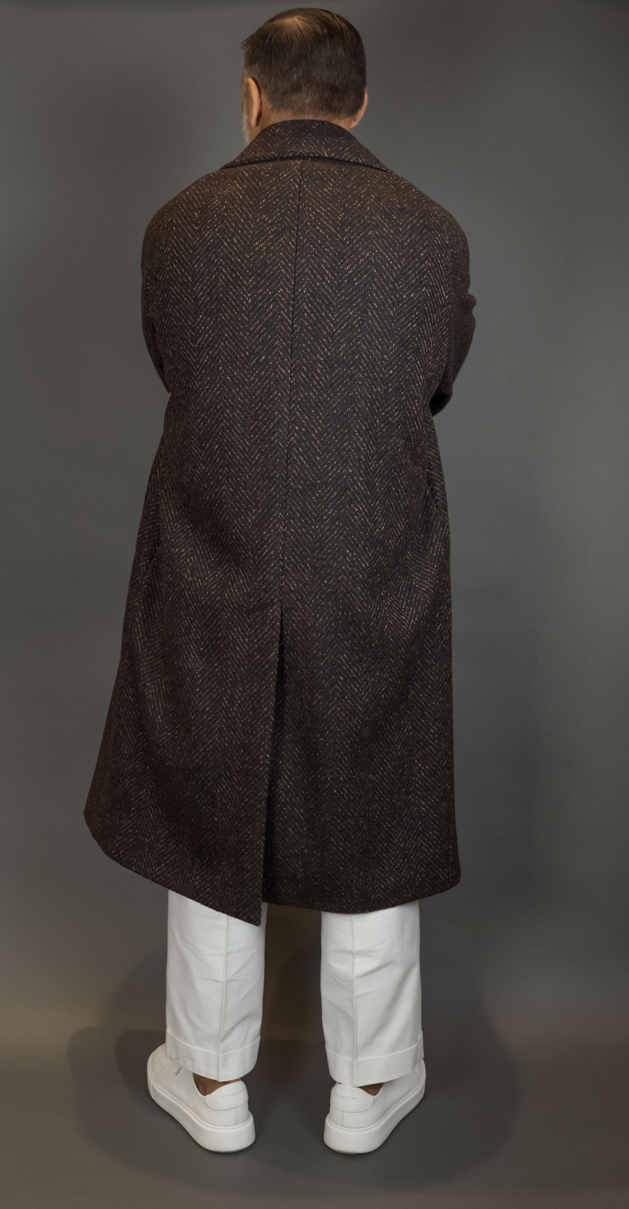 Cappotto LUIGI BIANCHI MANTOVA uomo 7306 Moro 7306 57506 1 MORO LUIGI BIANCHI MANTOVA 