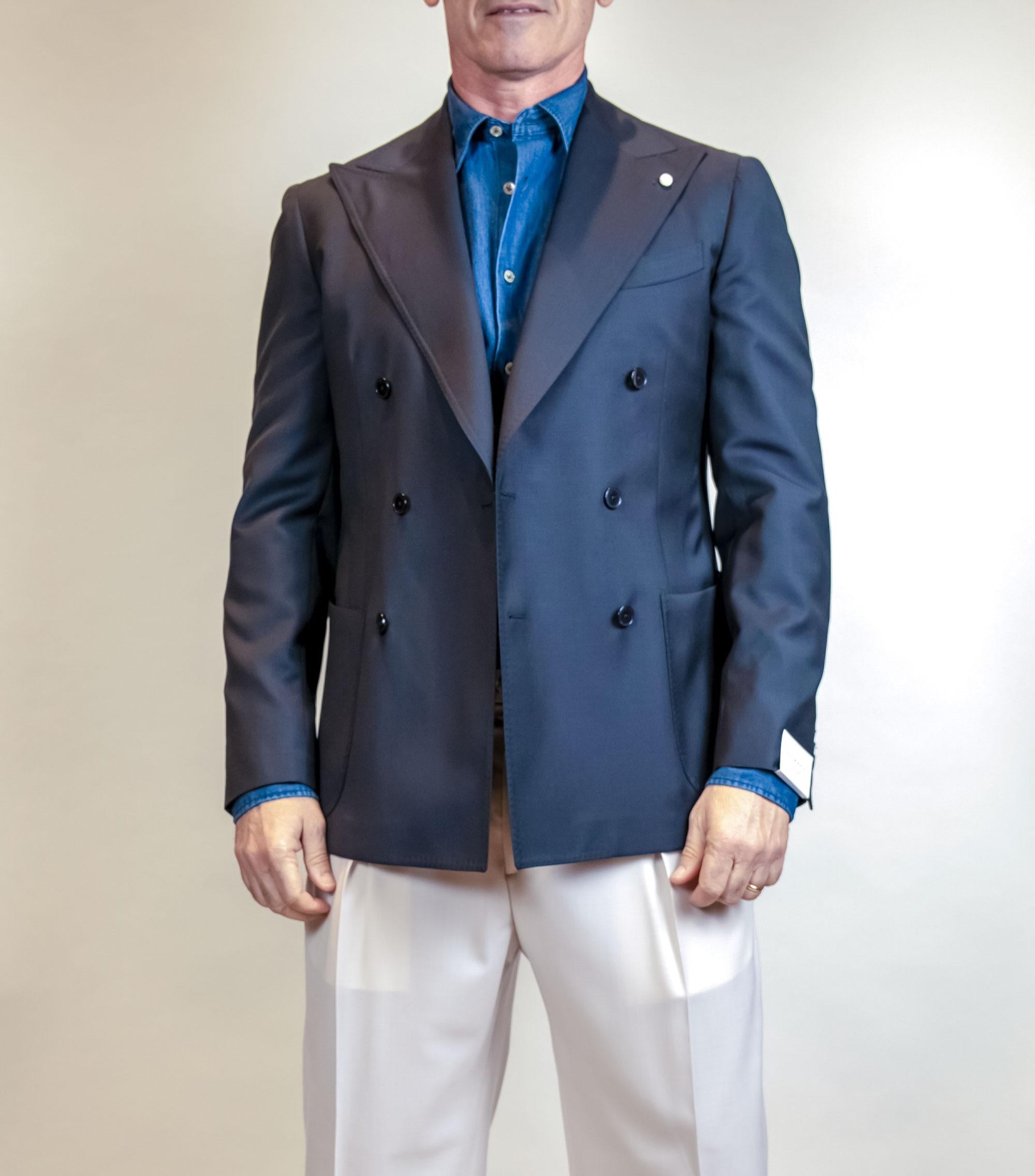 Giacca LUIGI BIANCHI MANTOVA uomo GIACCA 2617 506 Blu GIACCA 2617 506 2 LUIGI BIANCHI MANTOVA 